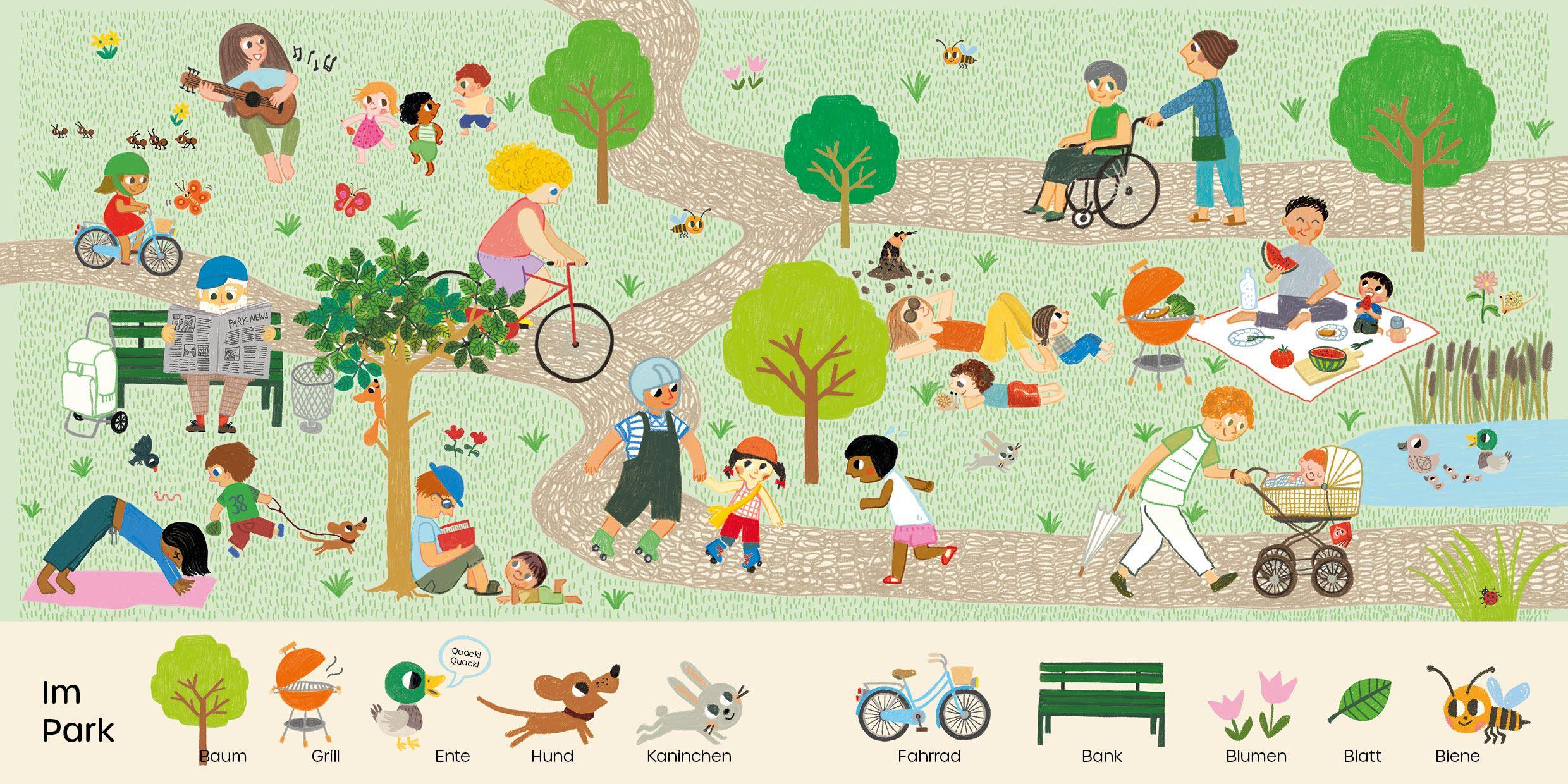 Beispielinhalt (Bild) Wie heißt das denn?