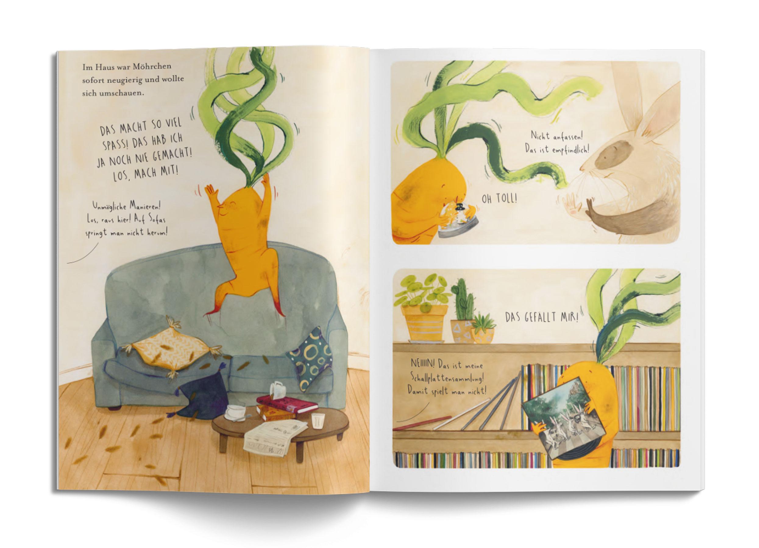 Beispielinhalt (Bild) Ach du liebes Möhrchen