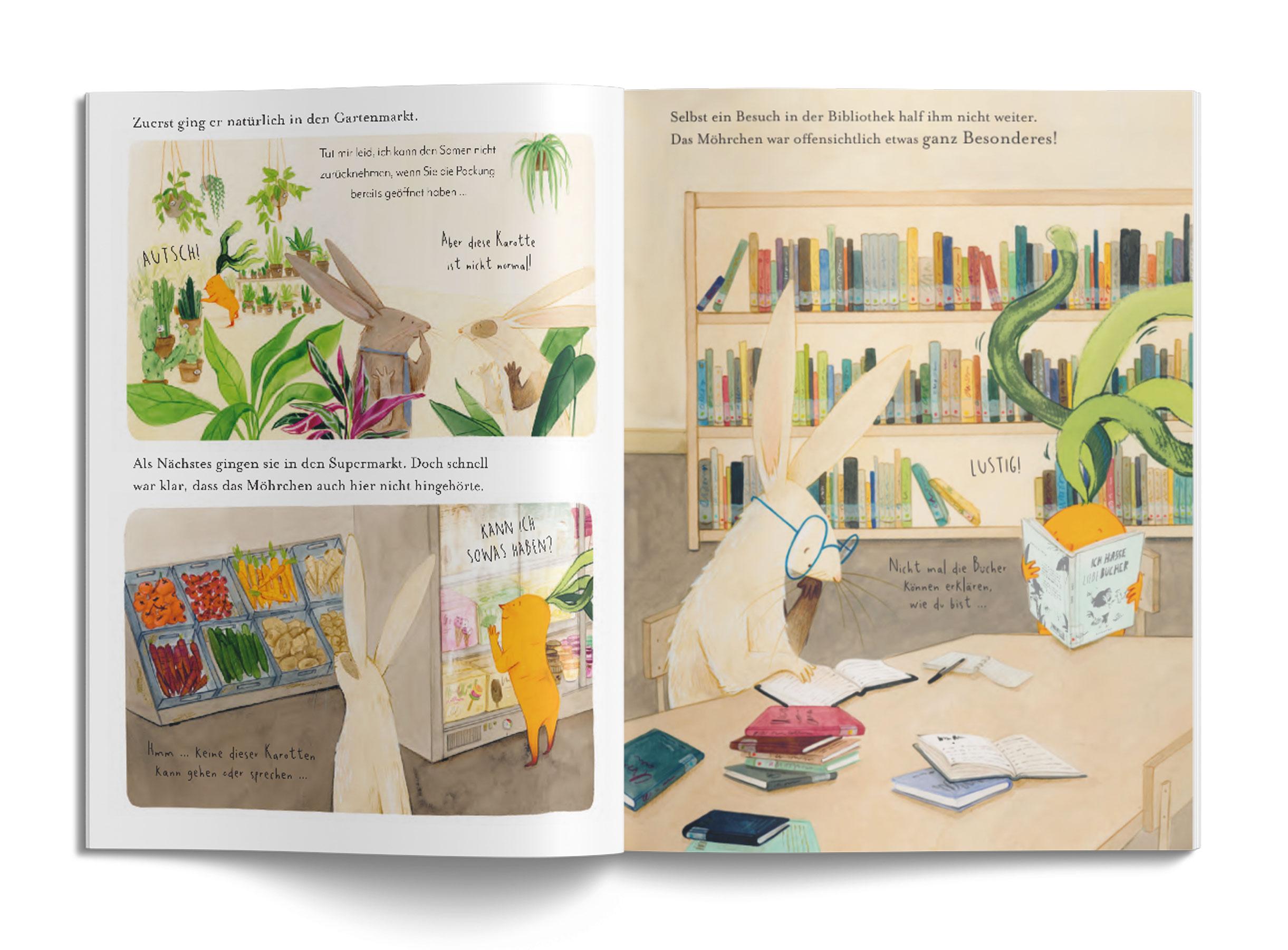 Beispielinhalt (Bild) Ach du liebes Möhrchen