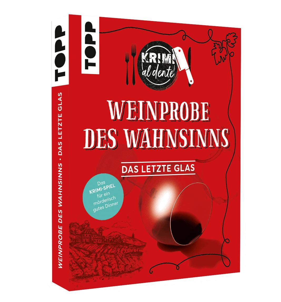 Vorderes Coverbild Krimi al dente - Weinprobe des Wahnsinns: Das letzte Glas
