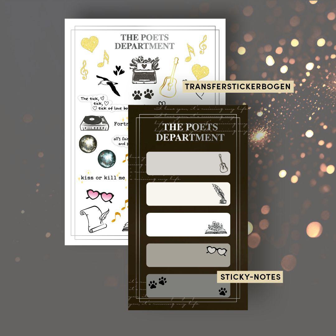 Beispielinhalt (Bild) Taylor Swift Schreibset - Poets Department
