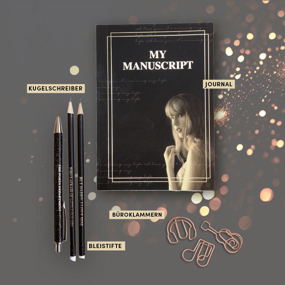 Beispielinhalt (Bild) Taylor Swift Schreibset - Poets Department