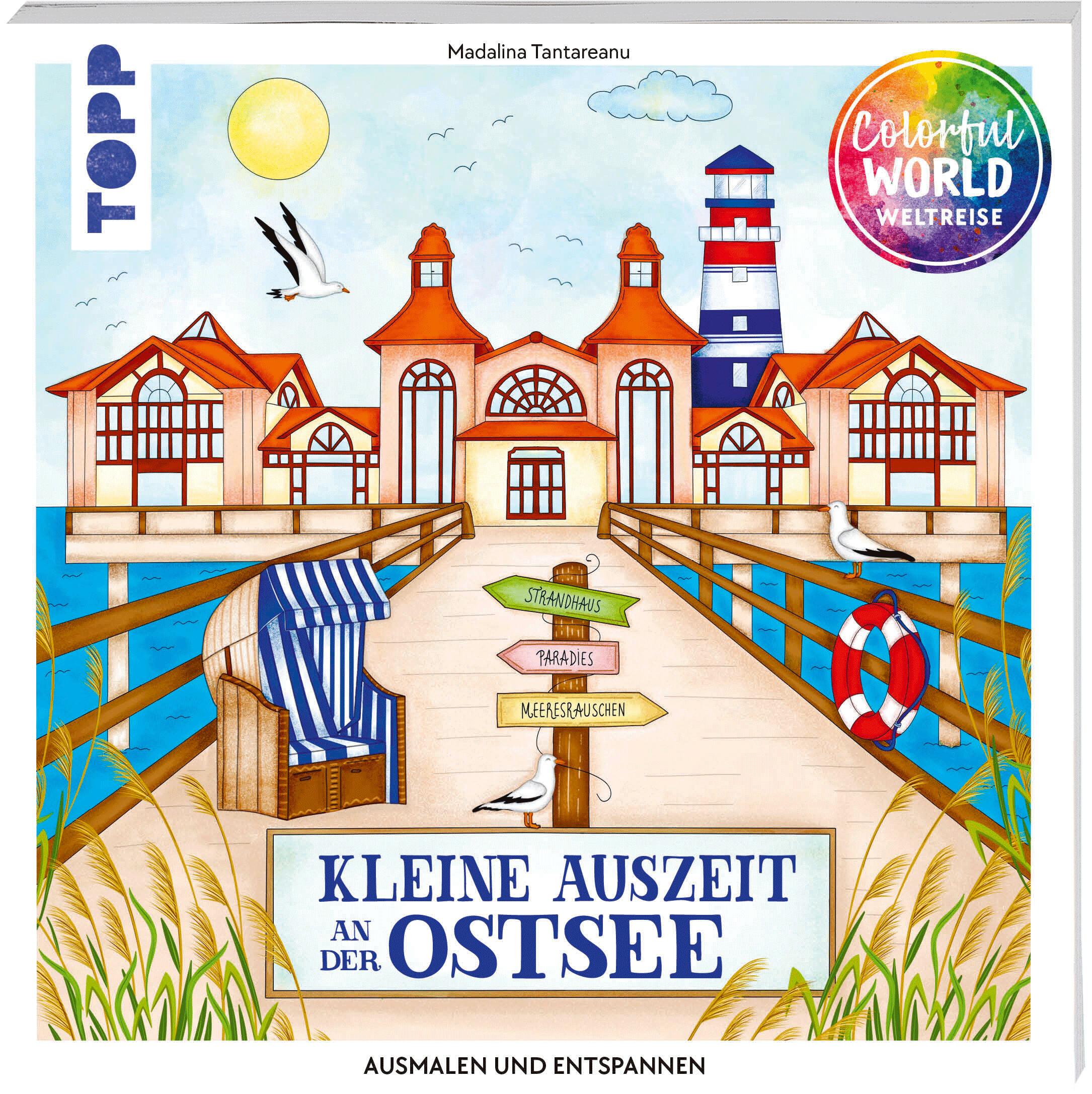 Vorderes Coverbild Colorful World Weltreise - Kleine Auszeit an der Ostsee