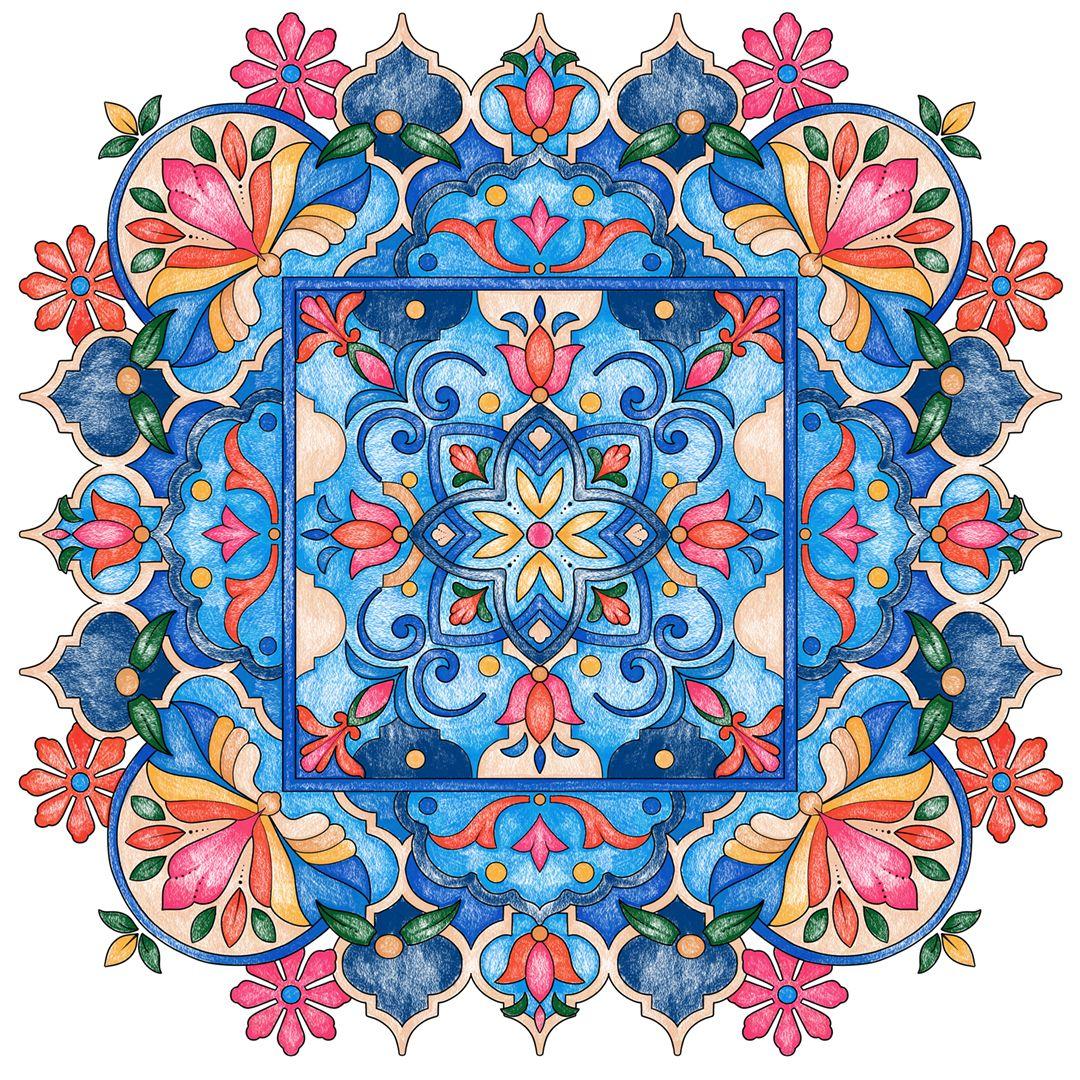 Beispielinhalt (Bild) Mandala-Reise