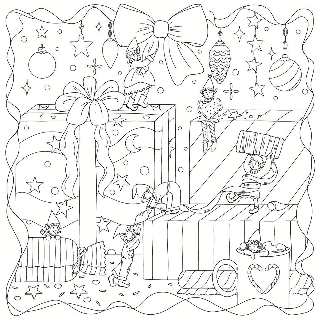 Beispielinhalt (Bild) Colorful World - Besinnliche Weihnachtszeit