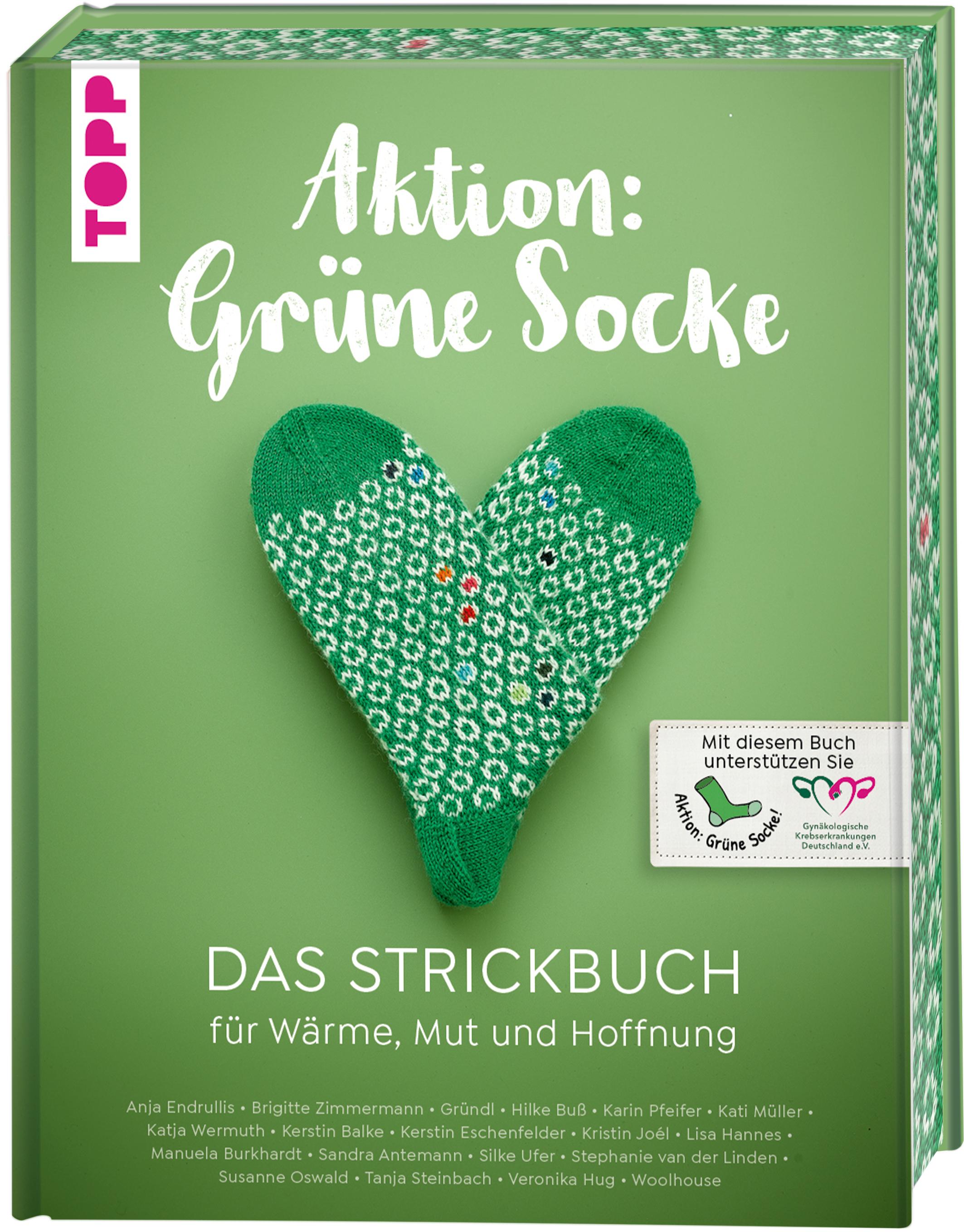 Vorderes Coverbild Aktion: Grüne Socke! - Das Strickbuch