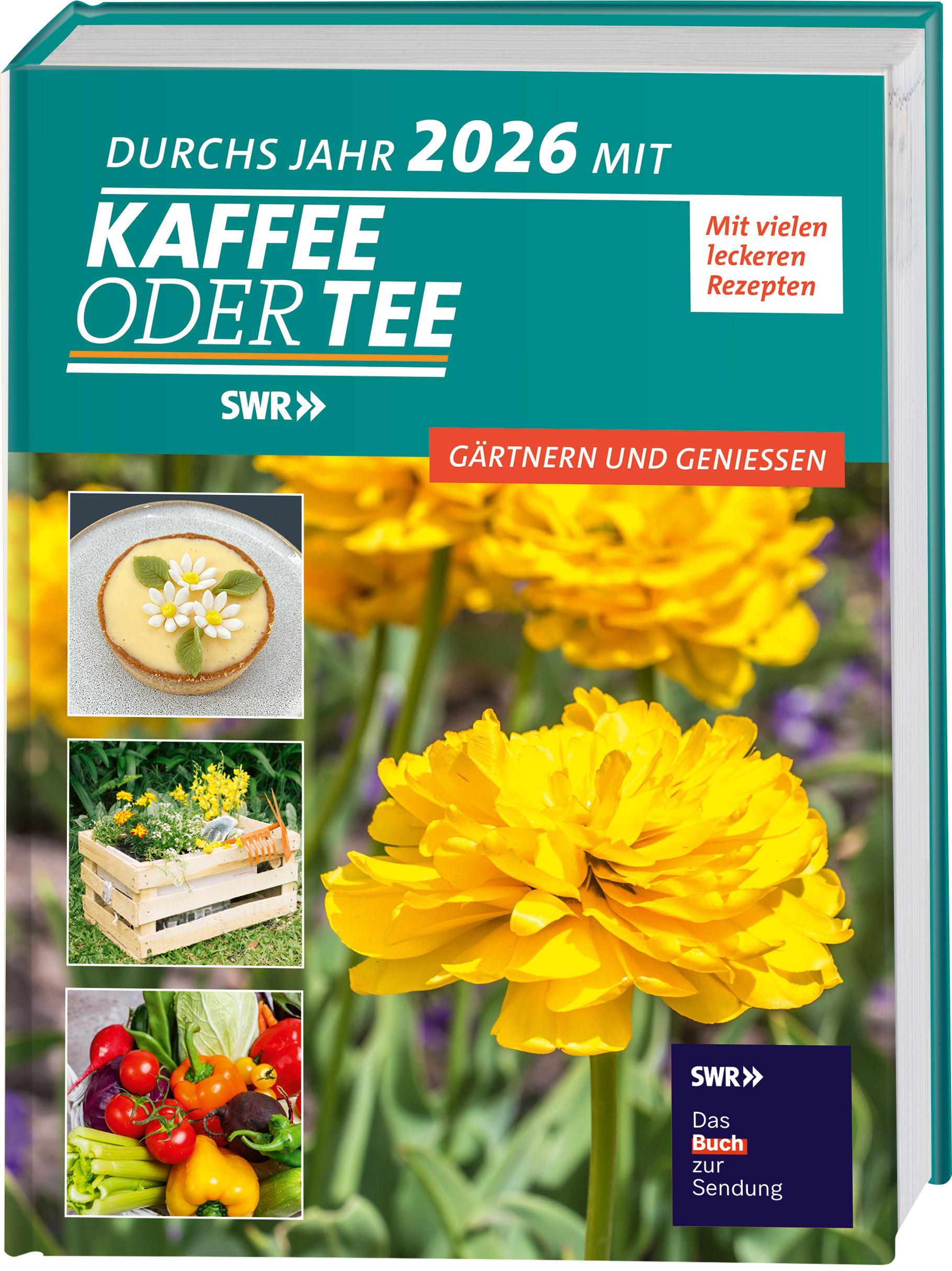 Vorderes Coverbild Durchs Jahr 2026 mit KAFFEE ODER TEE