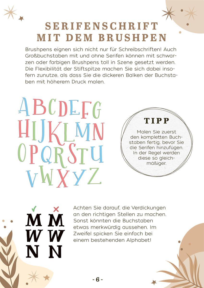 Beispielinhalt (Bild) Design Paper Mindful Flow A6