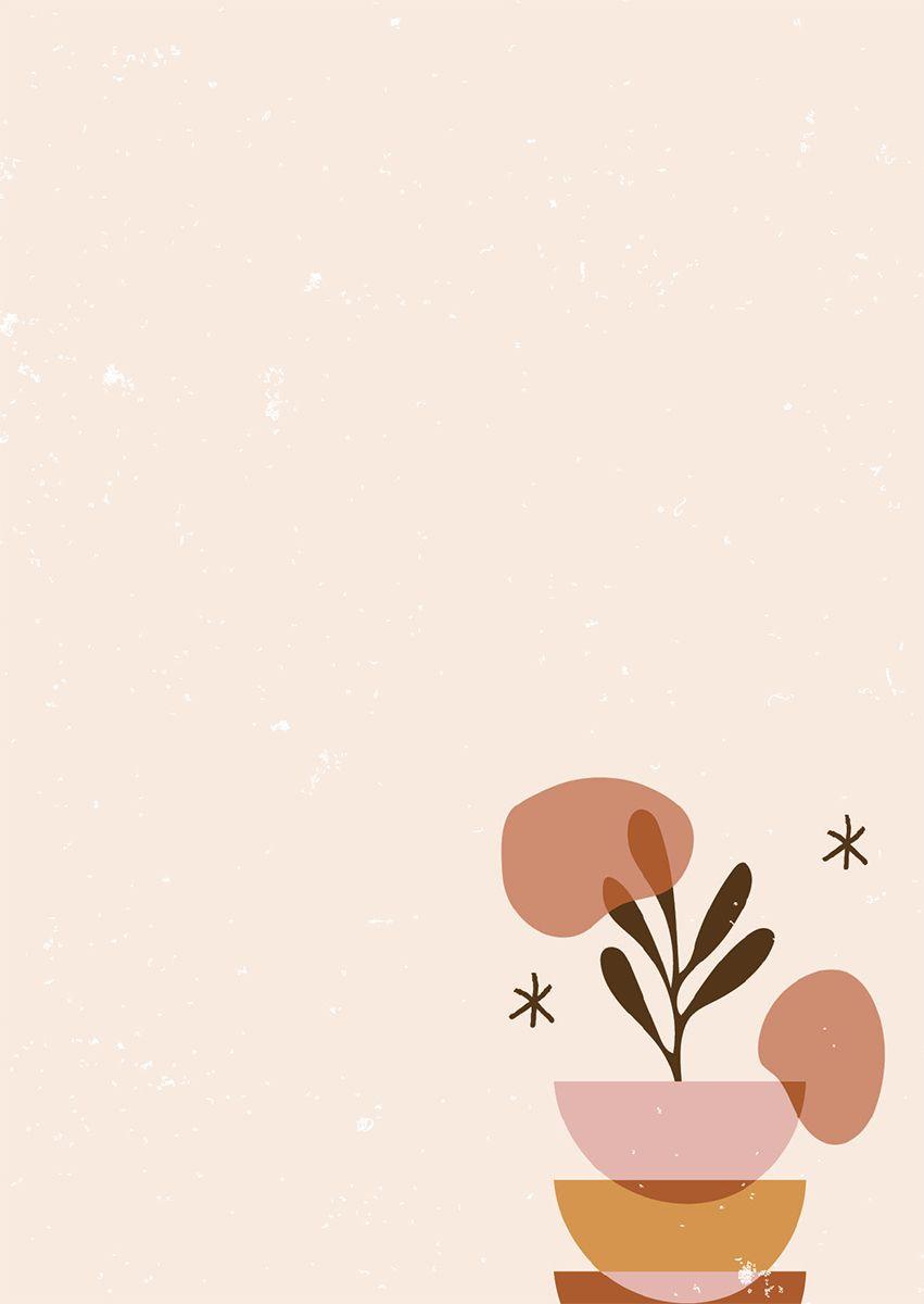 Beispielinhalt (Bild) Design Paper Mindful Flow A6