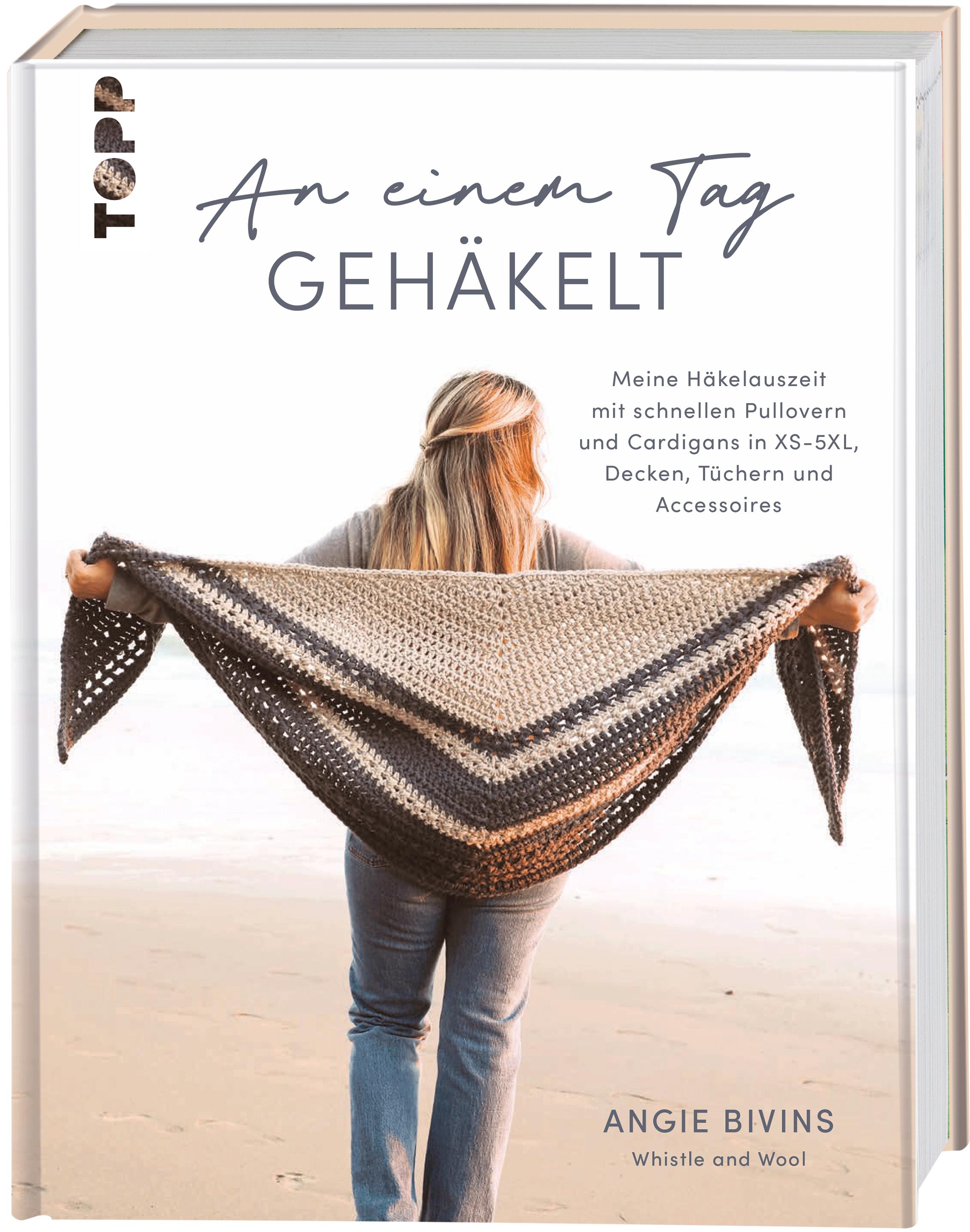 Vorderes Coverbild An einem Tag gehäkelt