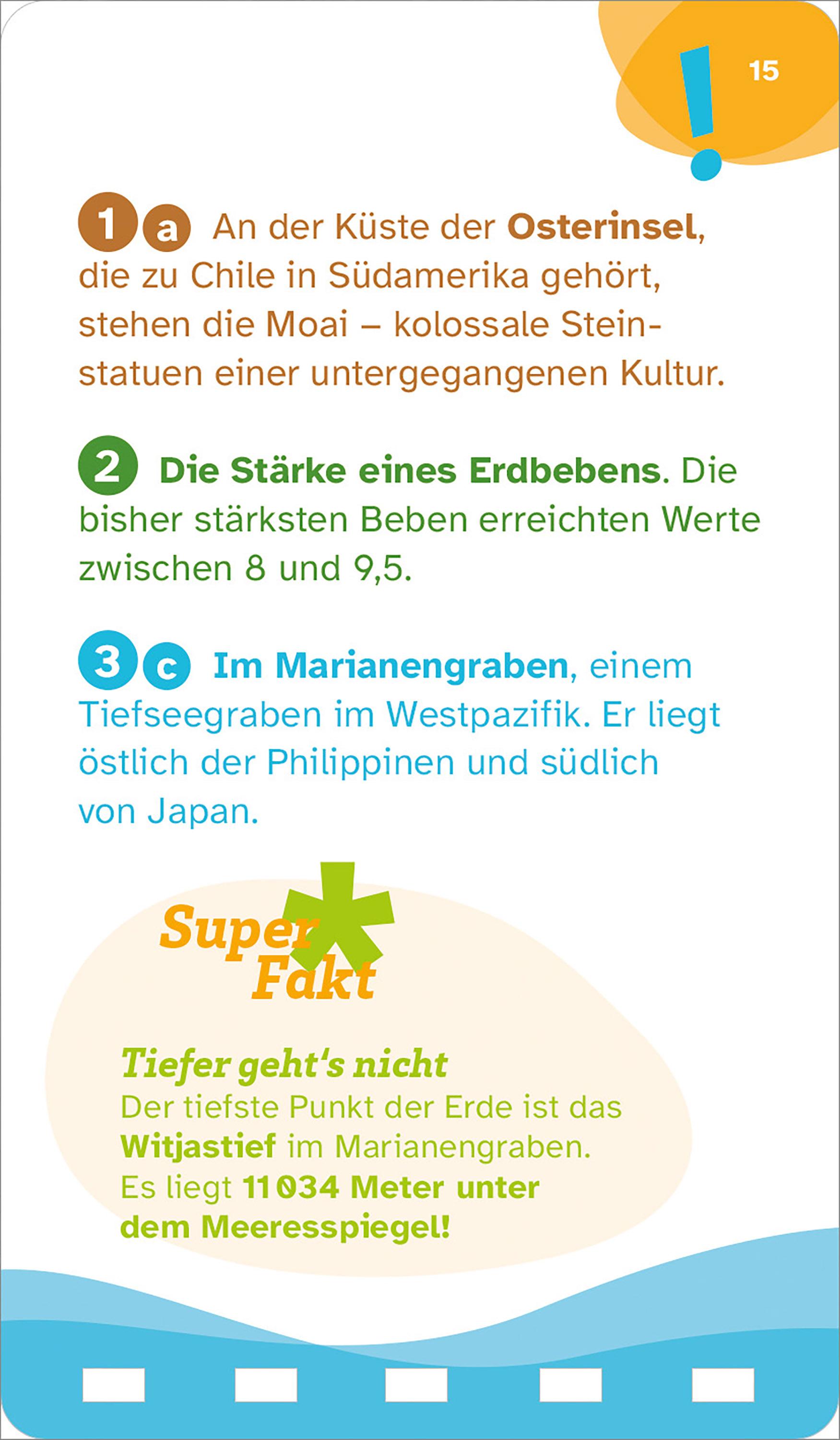 Beispielinhalt (Bild) WAS IST WAS Quiz Erde