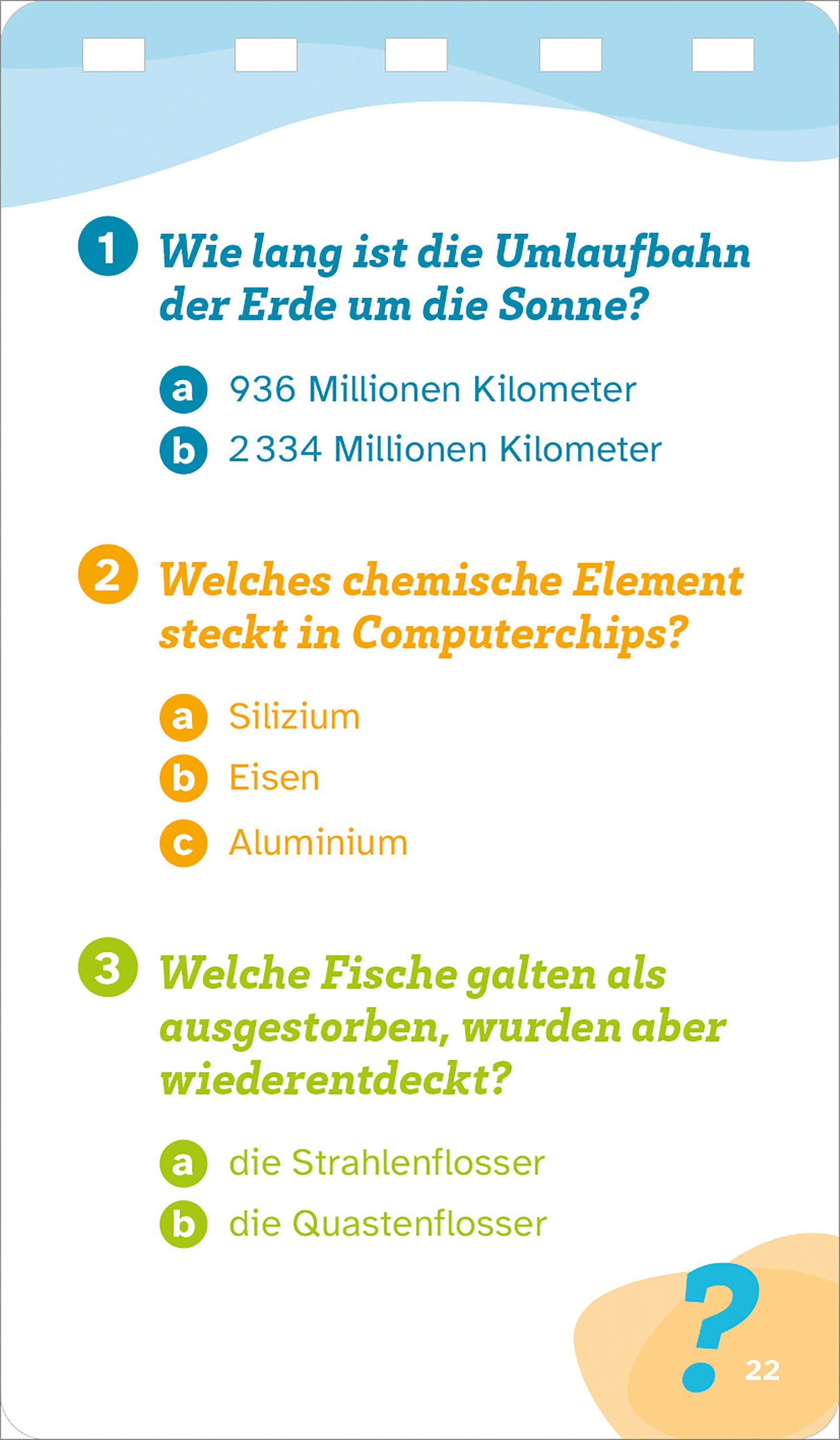 Beispielinhalt (Bild) WAS IST WAS Quiz Erde