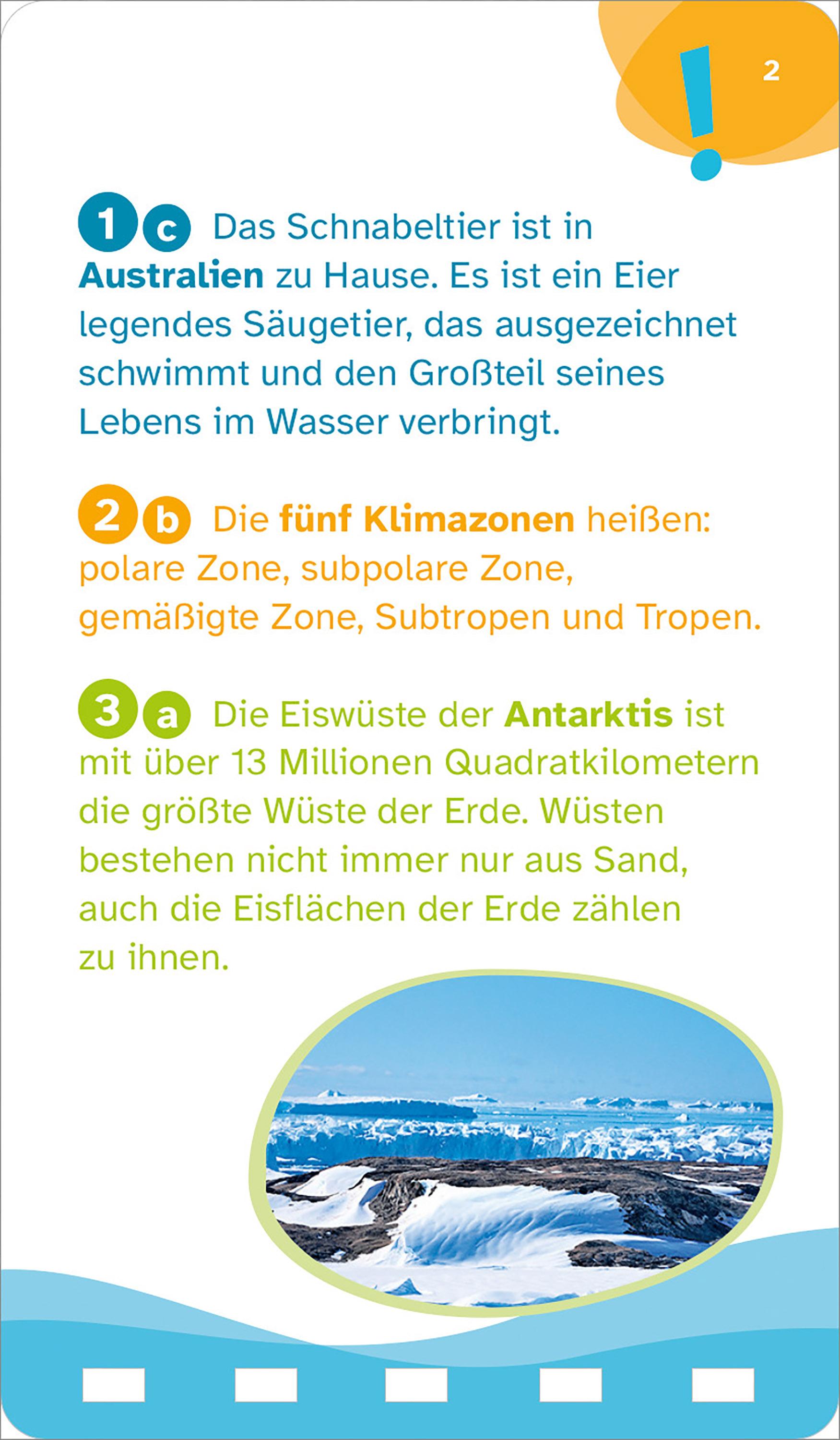 Beispielinhalt (Bild) WAS IST WAS Quiz Erde