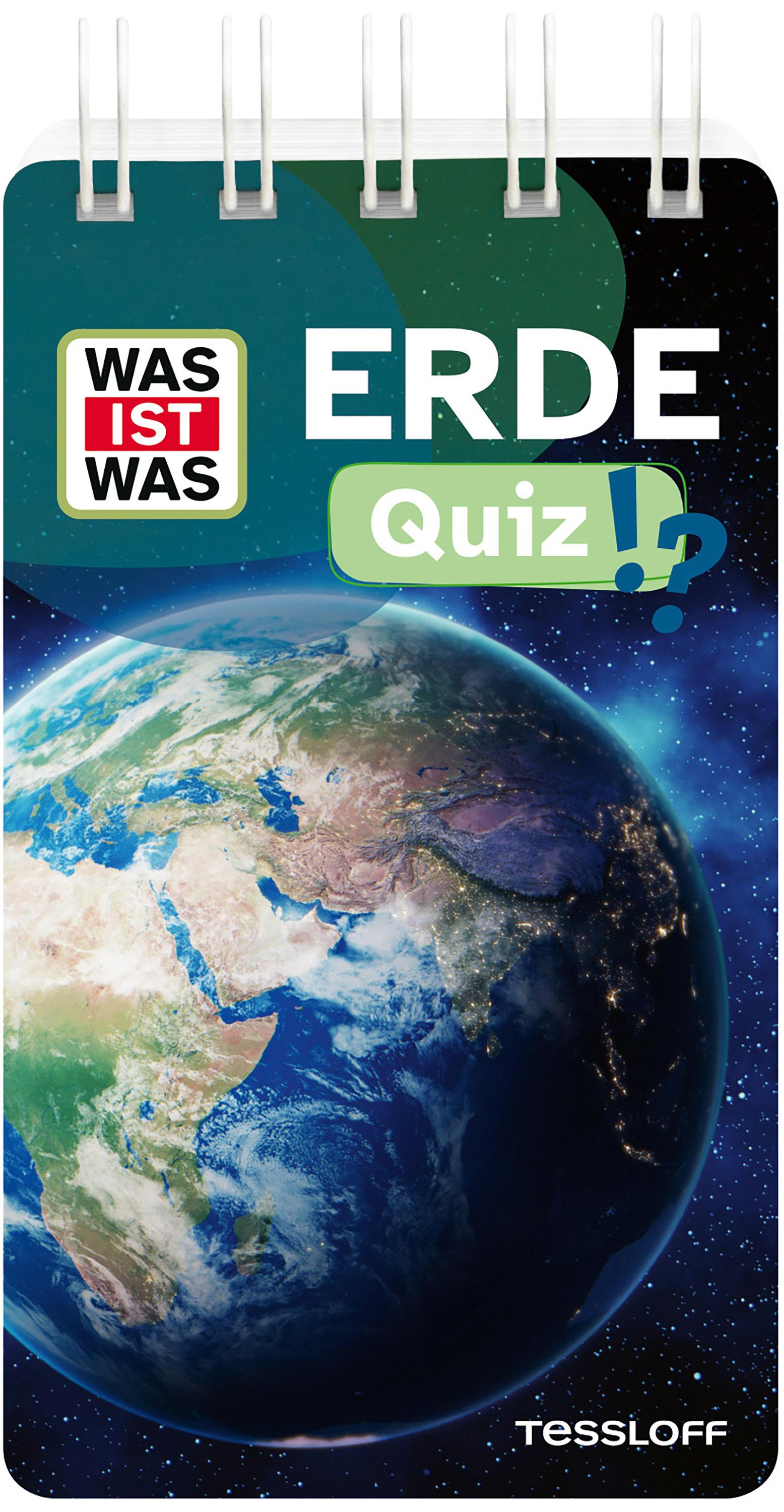 Vorderes Coverbild WAS IST WAS Quiz Erde