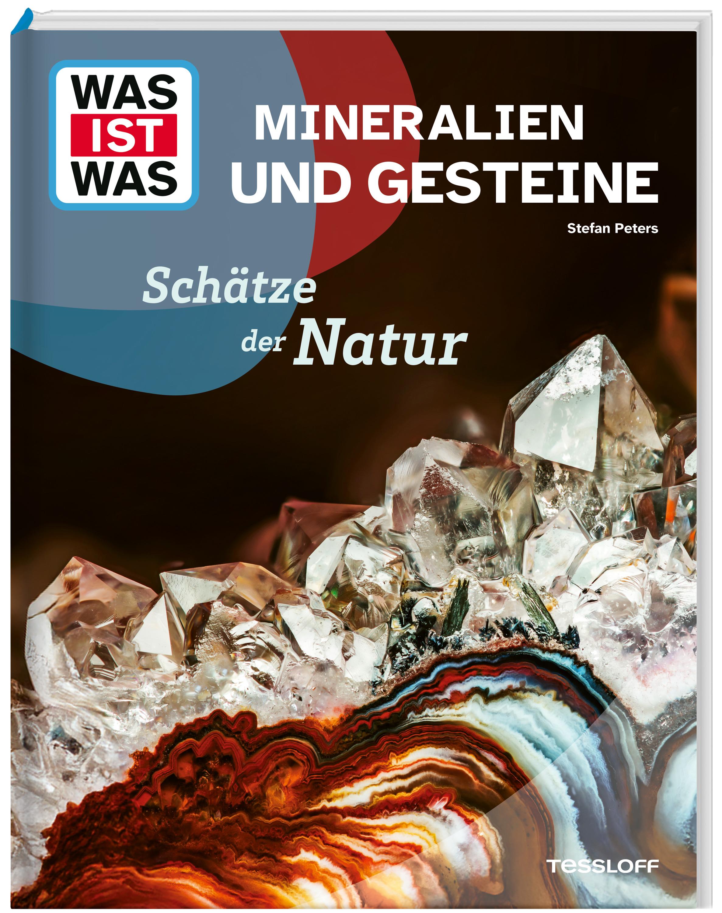Vorderes Coverbild WAS IST WAS Mineralien und Gesteine. Schätze der Natur