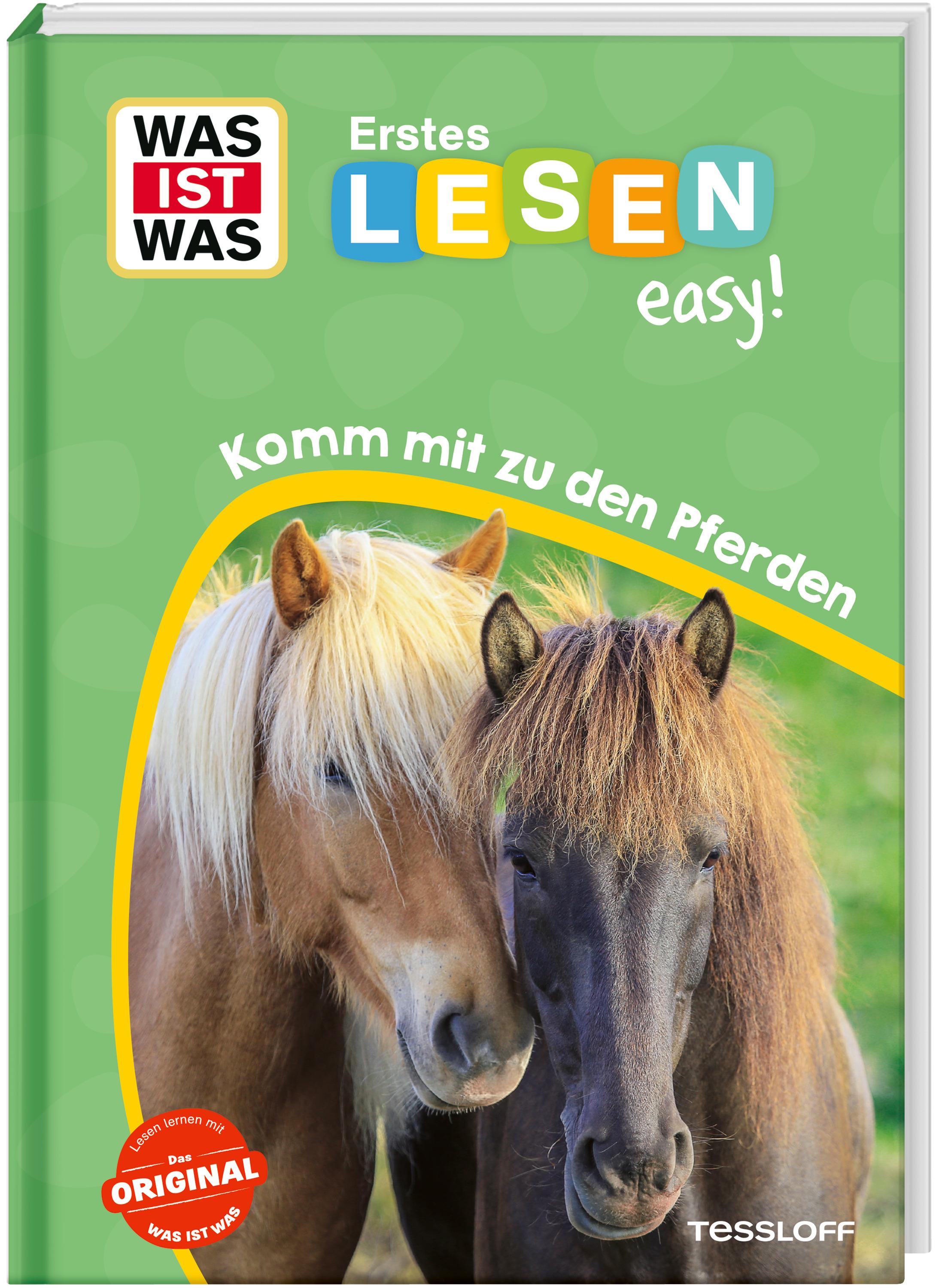 Vorderes Coverbild WAS IST WAS Erstes Lesen easy! Komm mit zu den Pferden