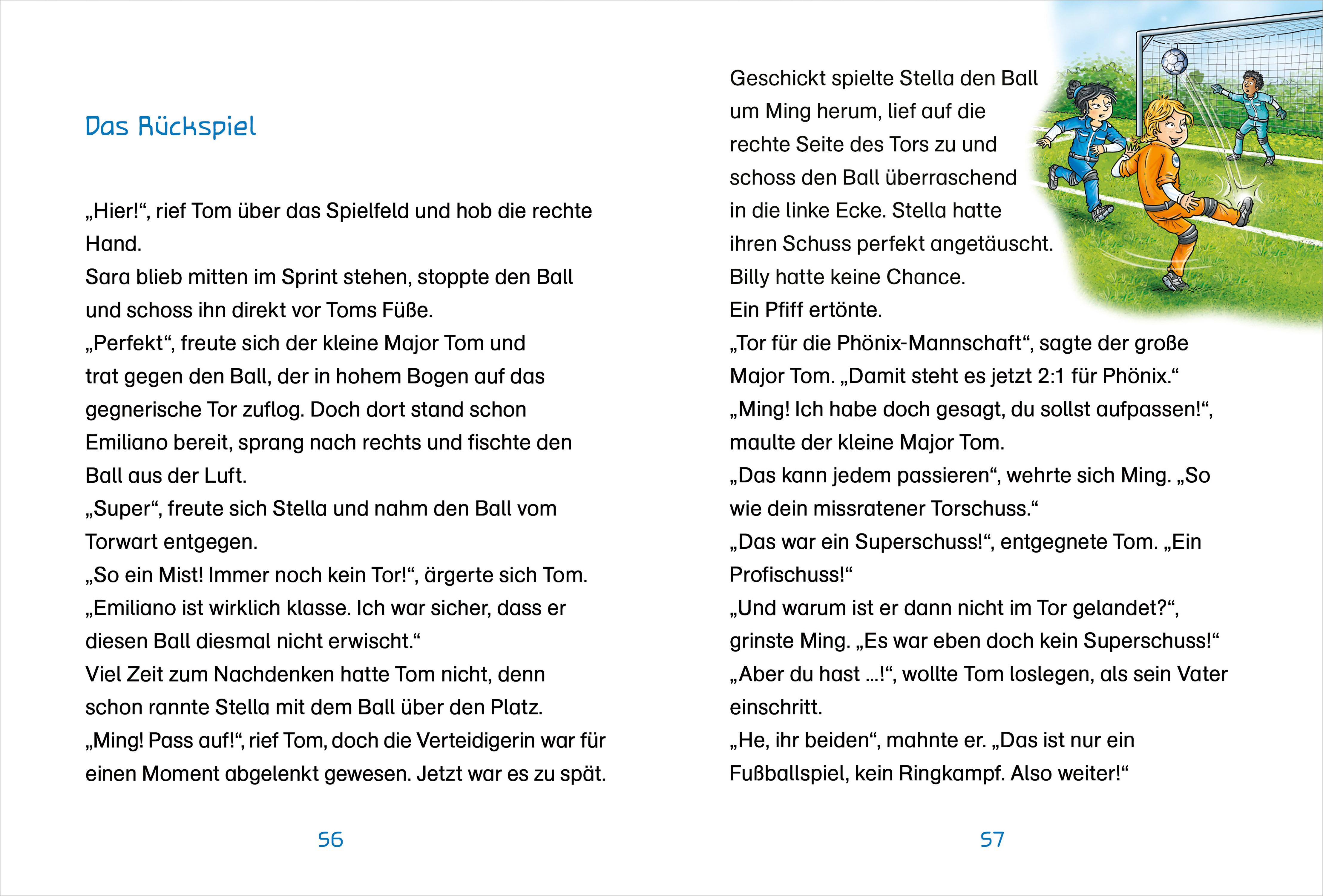 Beispielinhalt (Bild) Der kleine Major Tom. Band 22. Riskanter Einsatz am Saturn