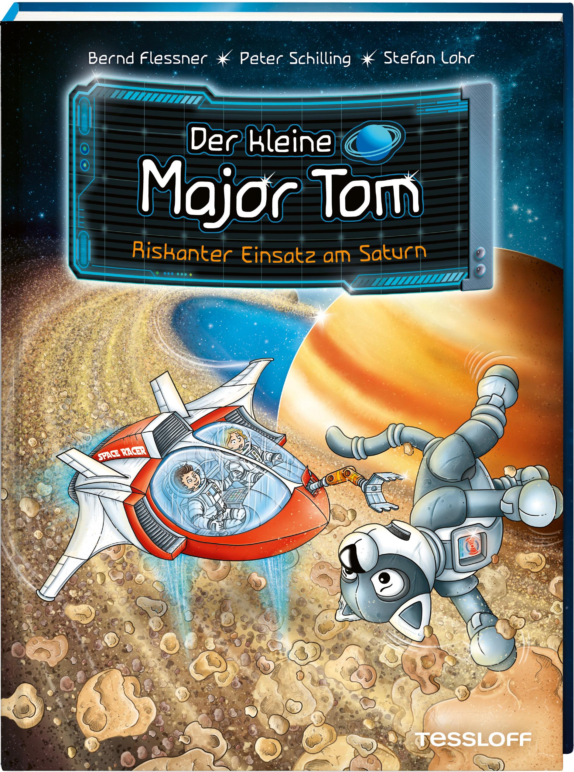 Vorderes Coverbild Der kleine Major Tom. Band 22. Riskanter Einsatz am Saturn