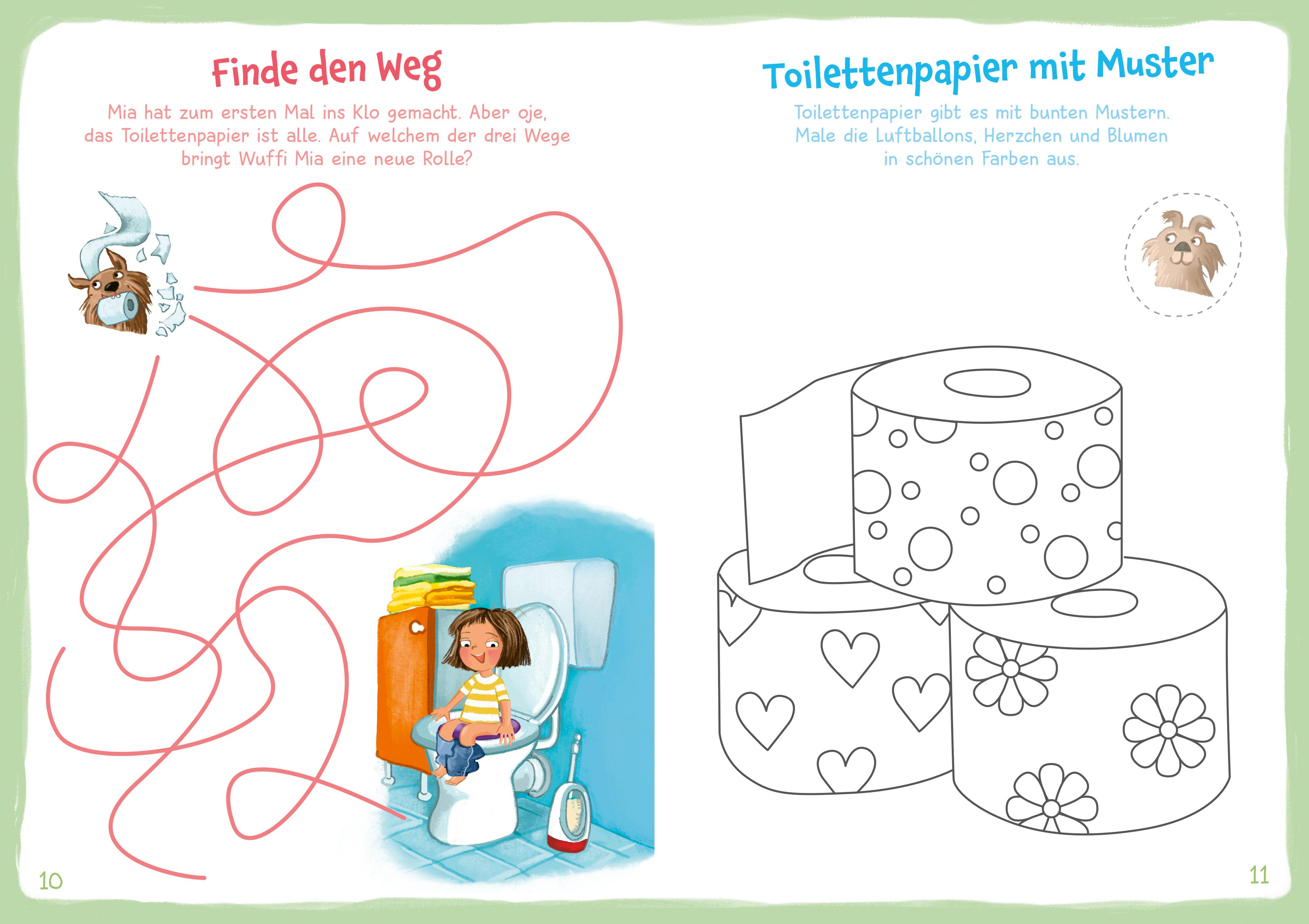 Beispielinhalt (Bild) WAS IST WAS Mach mit! Spaß im Bad