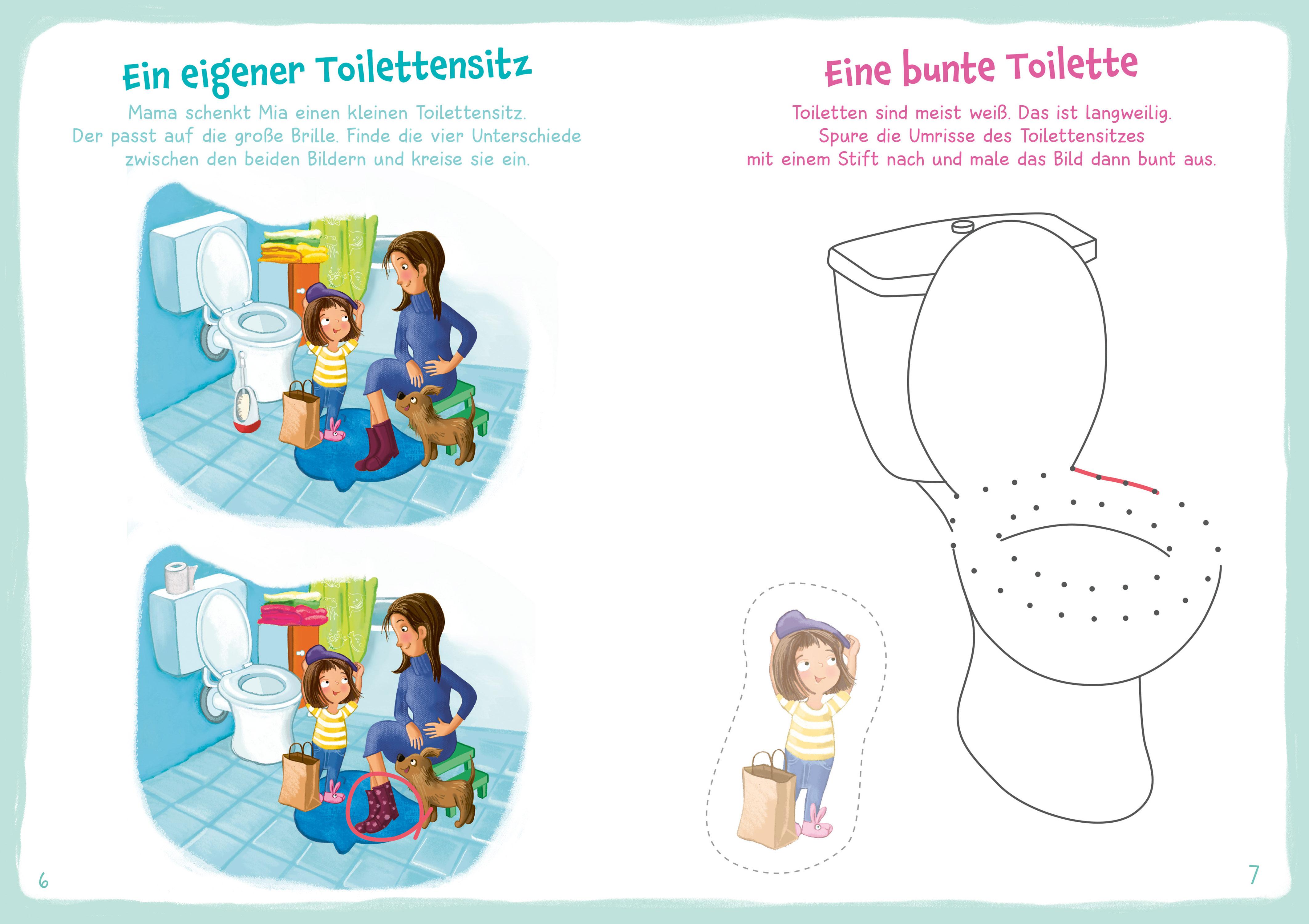 Beispielinhalt (Bild) WAS IST WAS Mach mit! Spaß im Bad