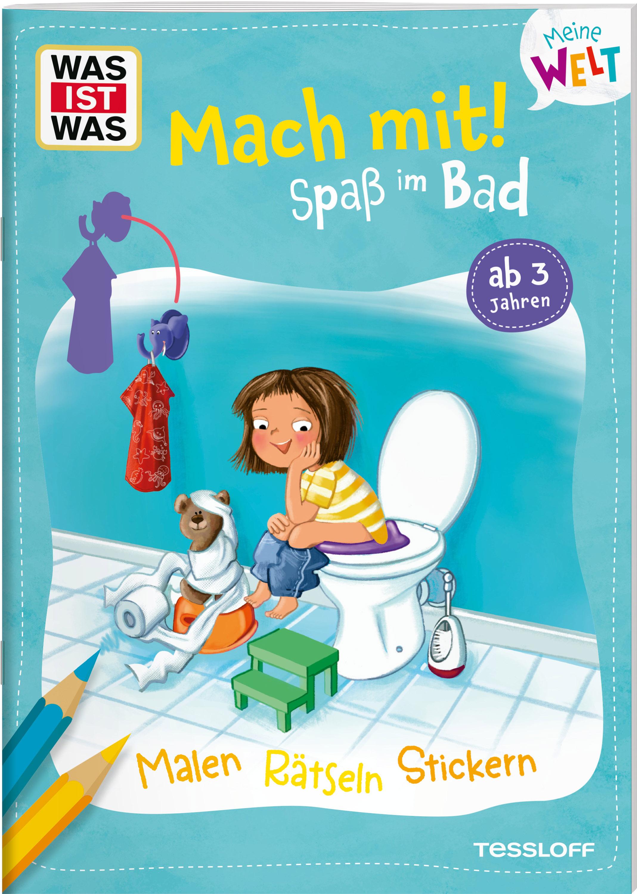 Vorderes Coverbild WAS IST WAS Mach mit! Spaß im Bad