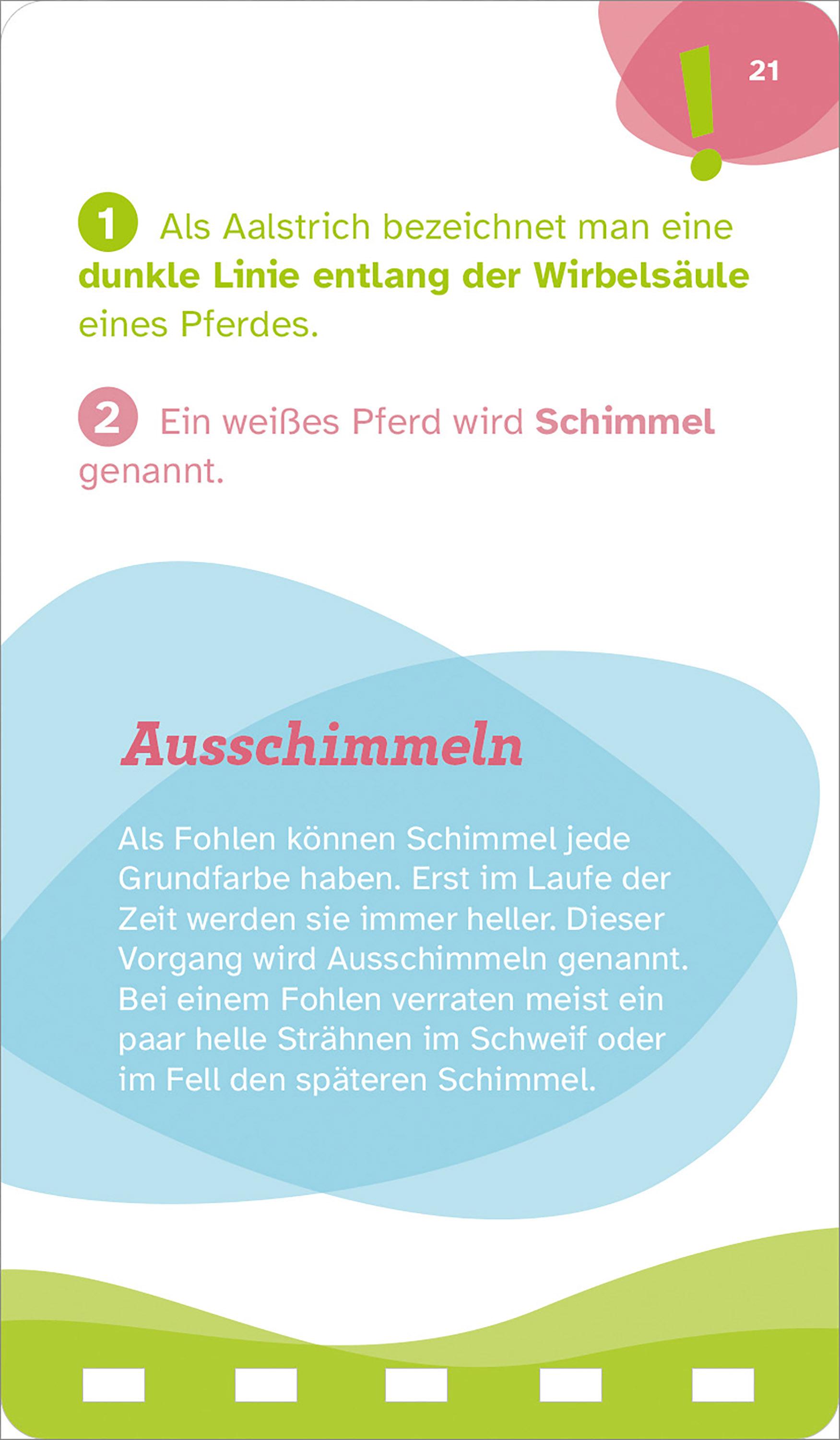 Beispielinhalt (Bild) WAS IST WAS Quiz Pferde