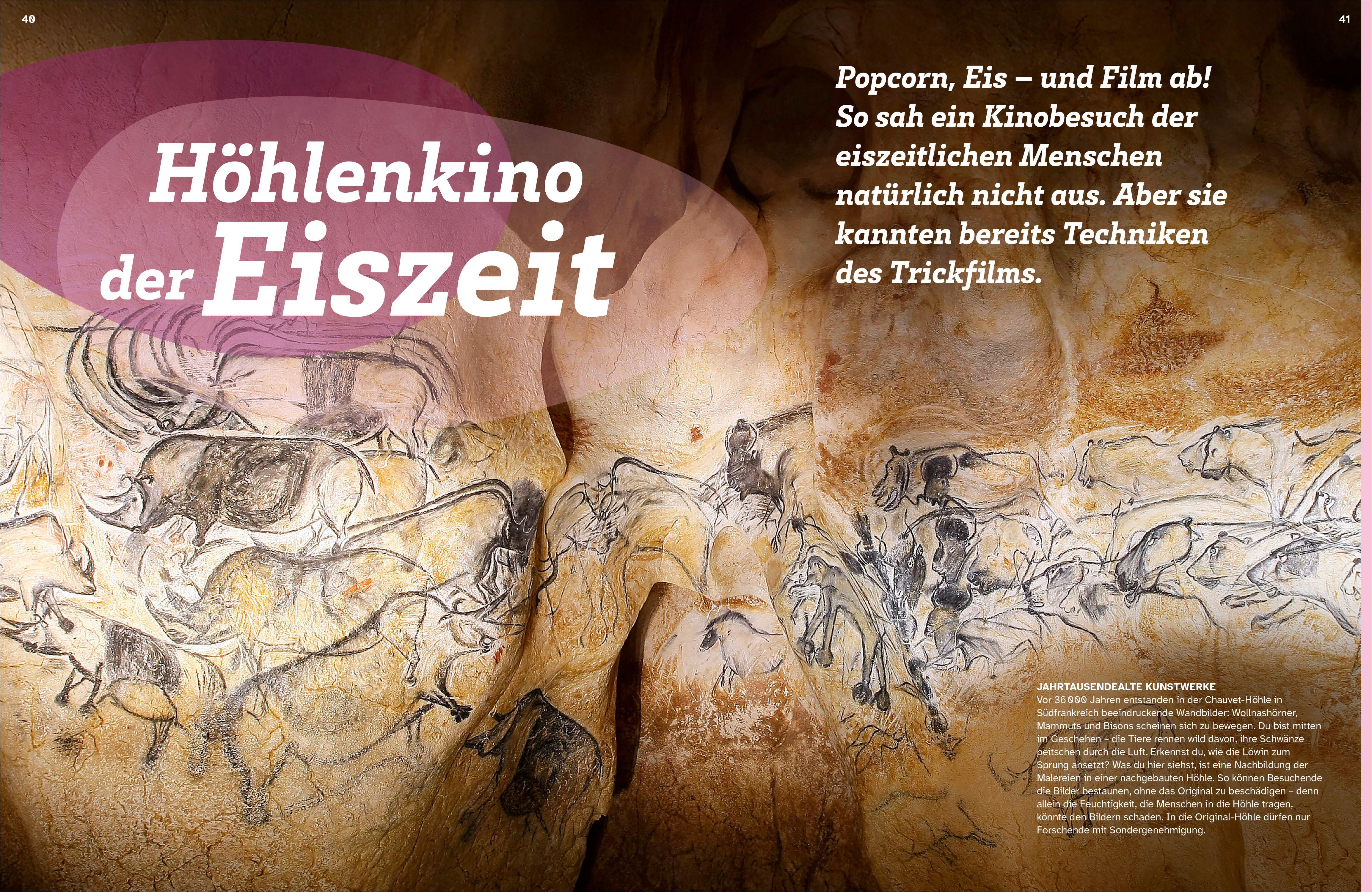 Beispielinhalt (Bild) WAS IST WAS Der Mensch. Von der Steinzeit bis zu dir