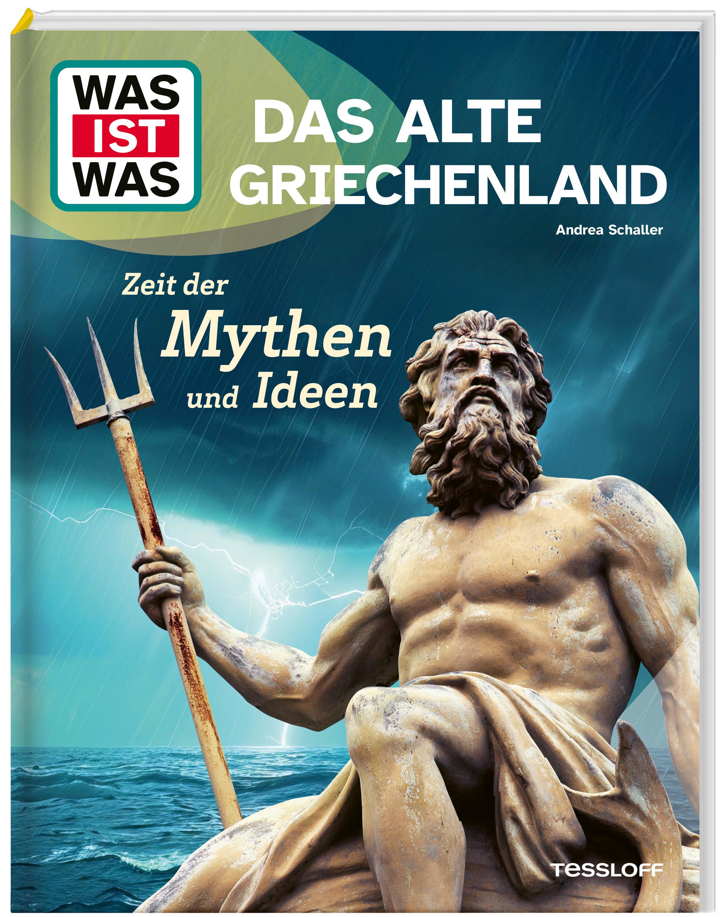 Vorderes Coverbild WAS IST WAS Das alte Griechenland. Zeit der Mythen und Ideen