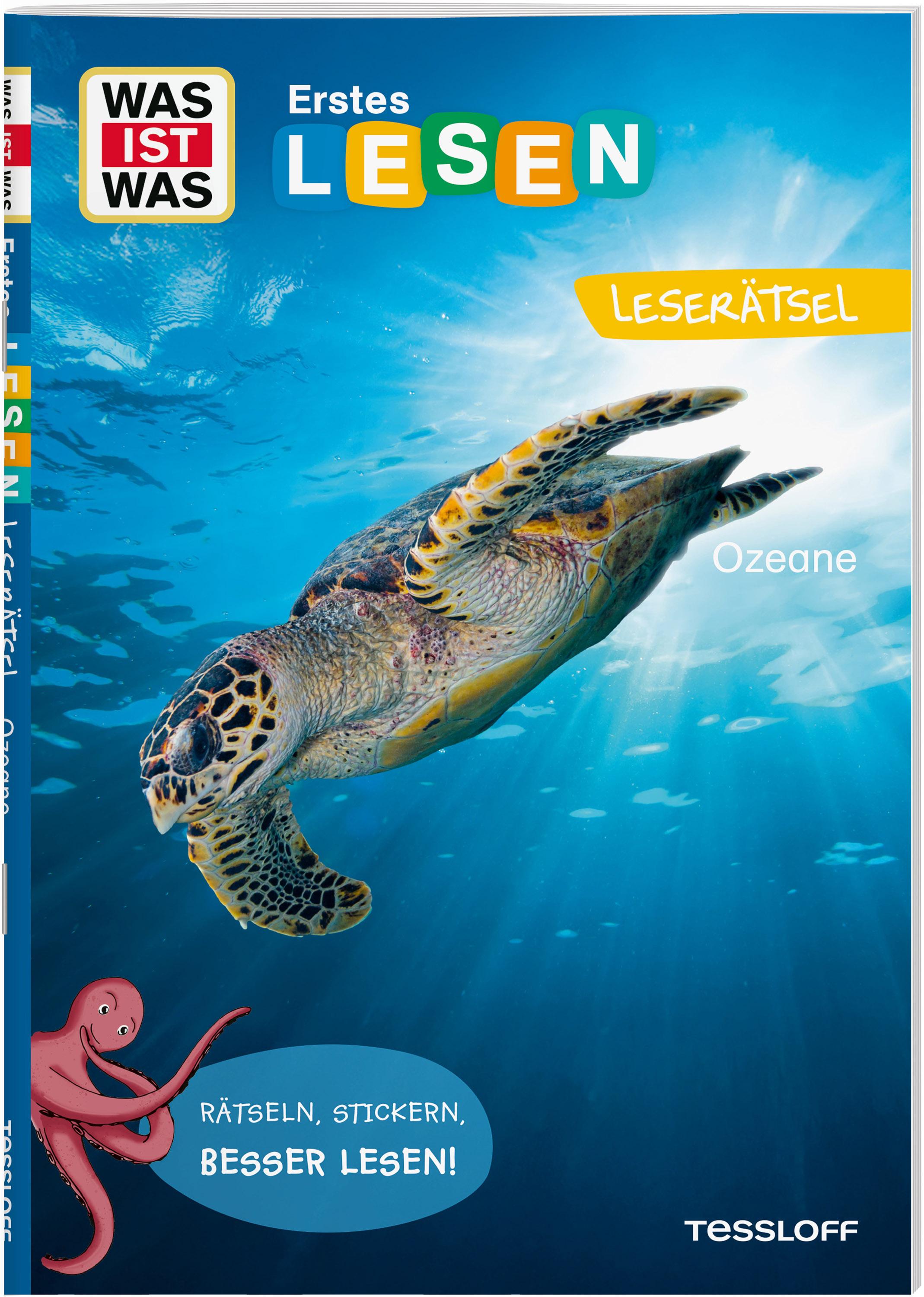 Vorderes Coverbild WAS IST WAS Erstes Lesen Leserätsel. Ozeane