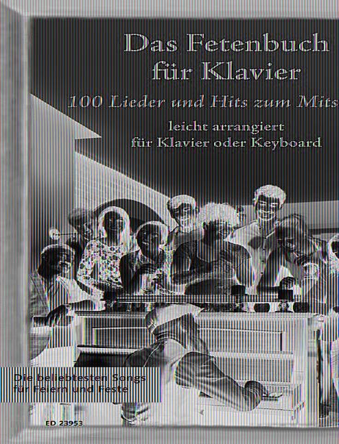 Vorderes Coverbild Das Fetenbuch für Klavier