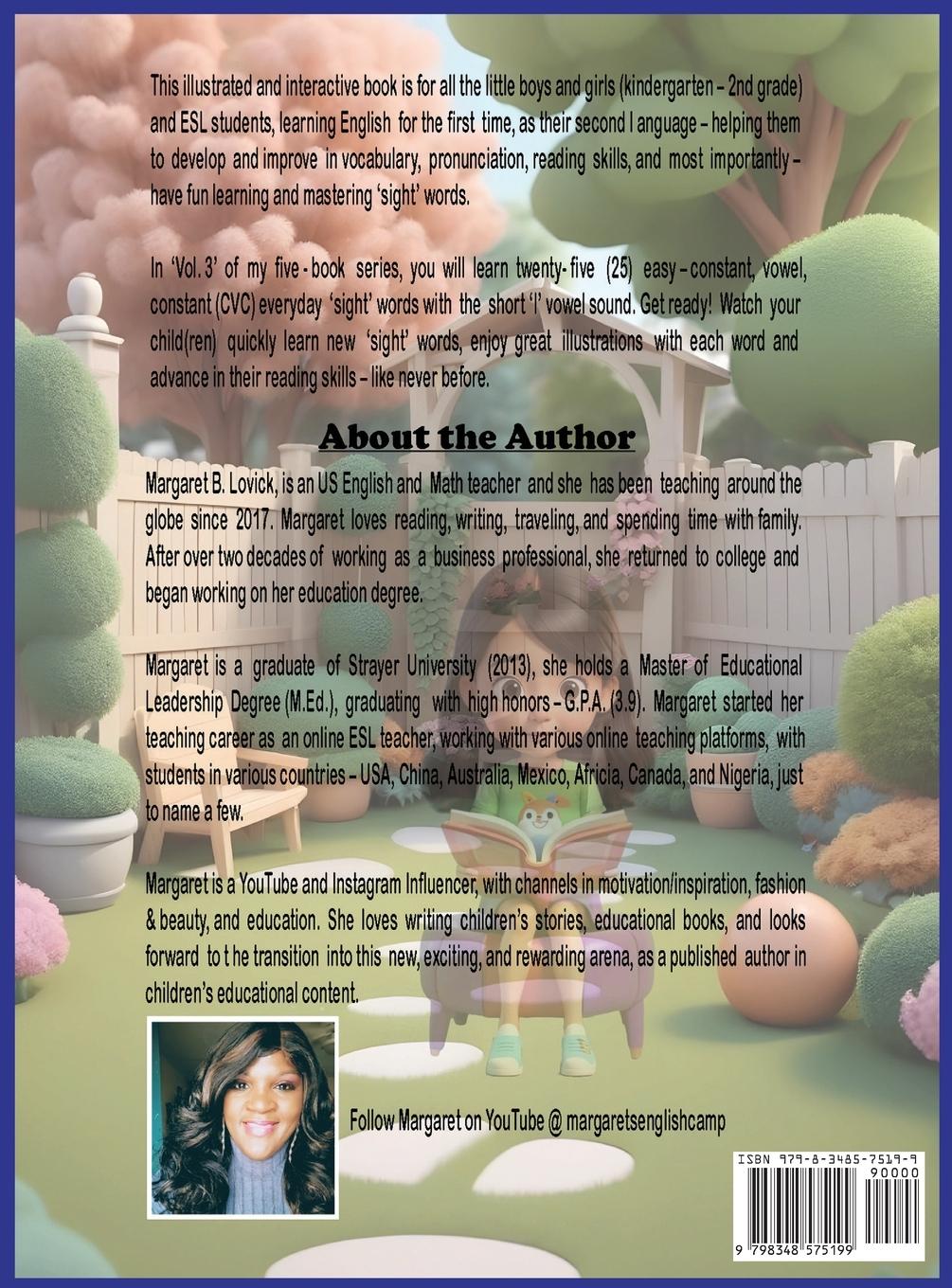 Rückseitencover Look Mommy, I Can Read This Word! (VOL. 3)