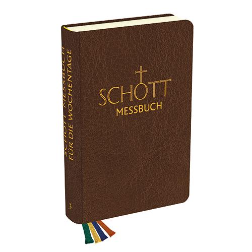 Vorderes Coverbild SCHOTT Messbuch - Für die Wochentage - Band 3: Jahreskreis 18.-34. Woche