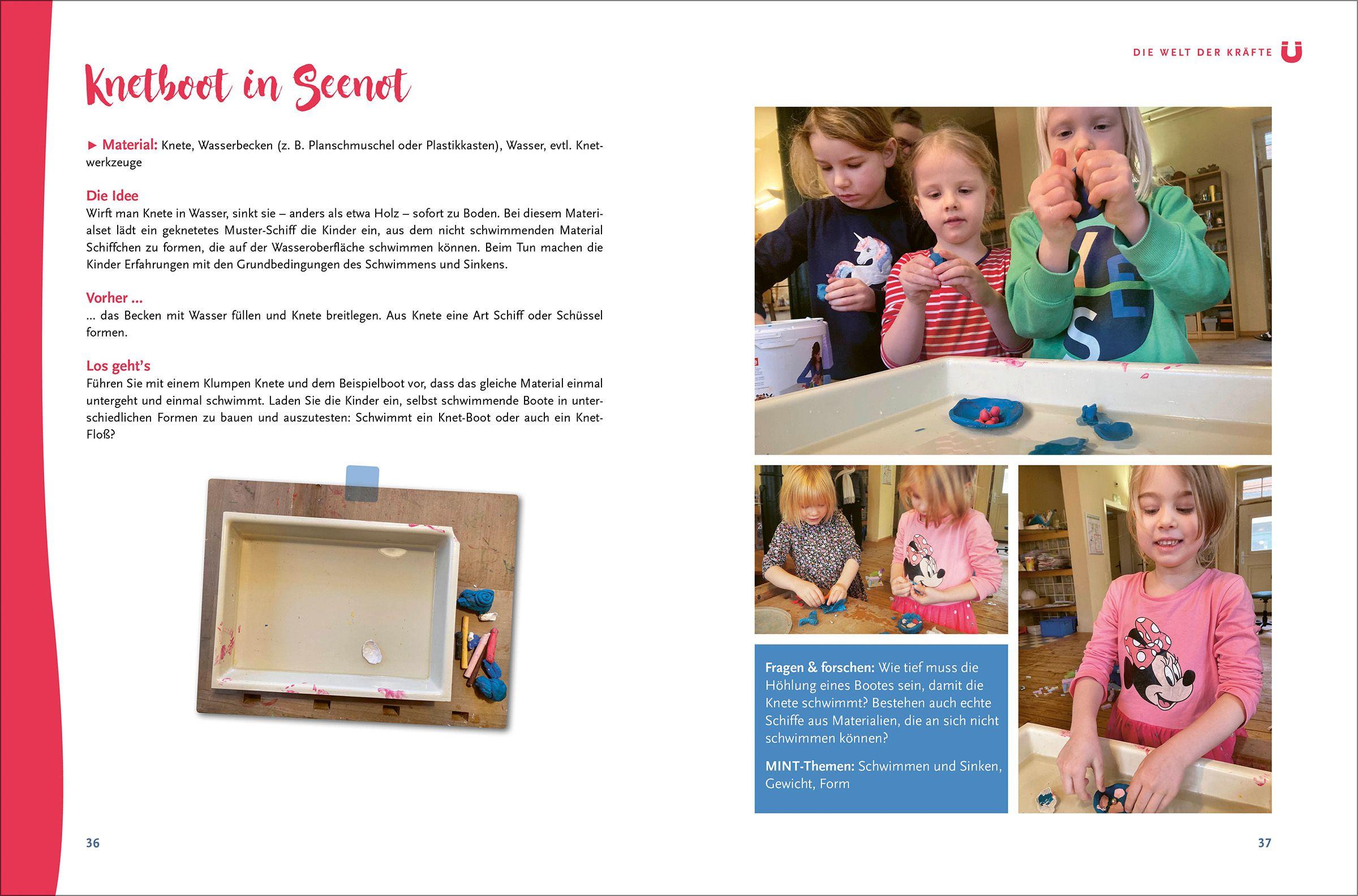 Beispielinhalt (Bild) Freispiel-Impulse: Experimentieren