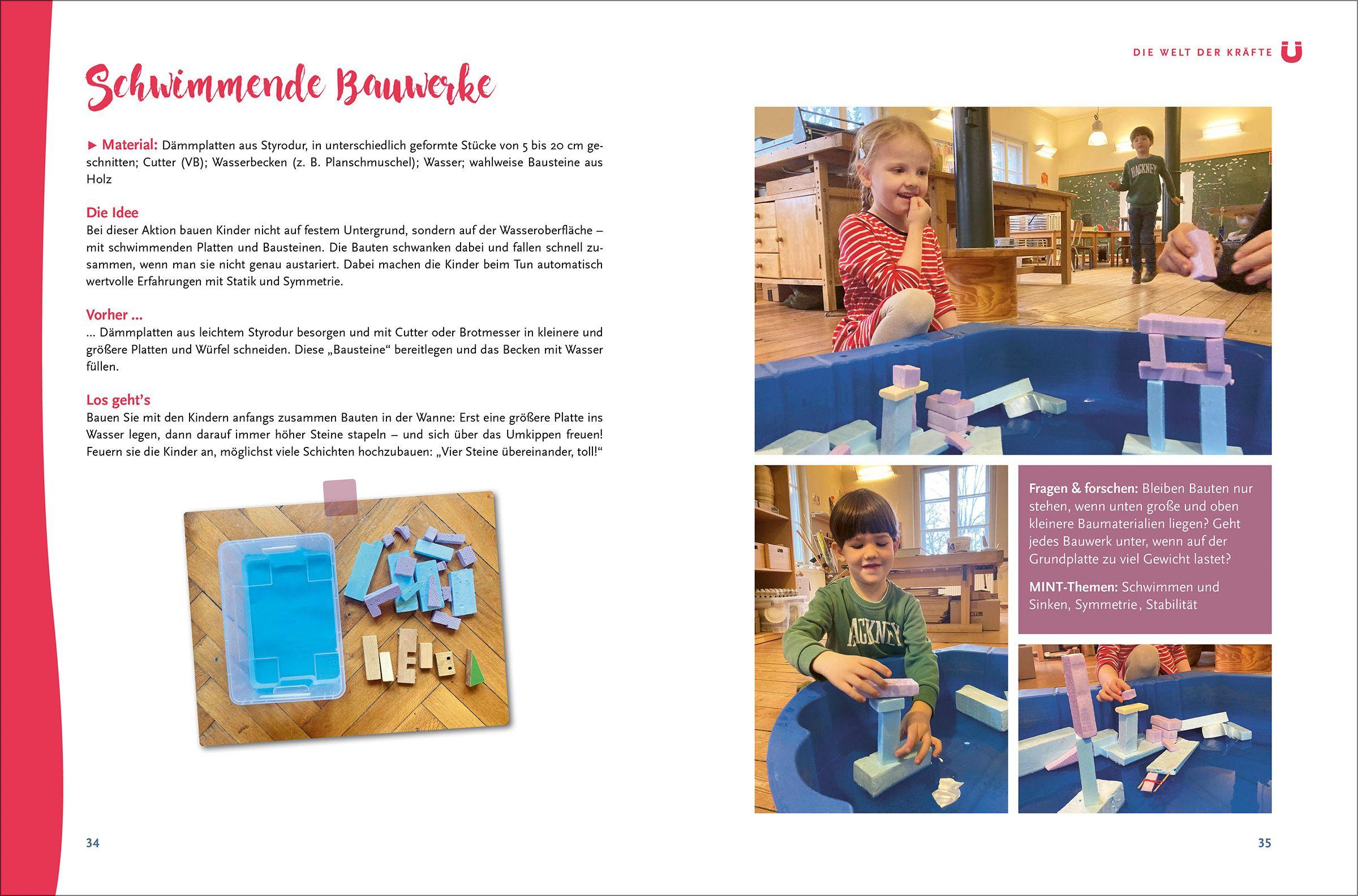 Beispielinhalt (Bild) Freispiel-Impulse: Experimentieren