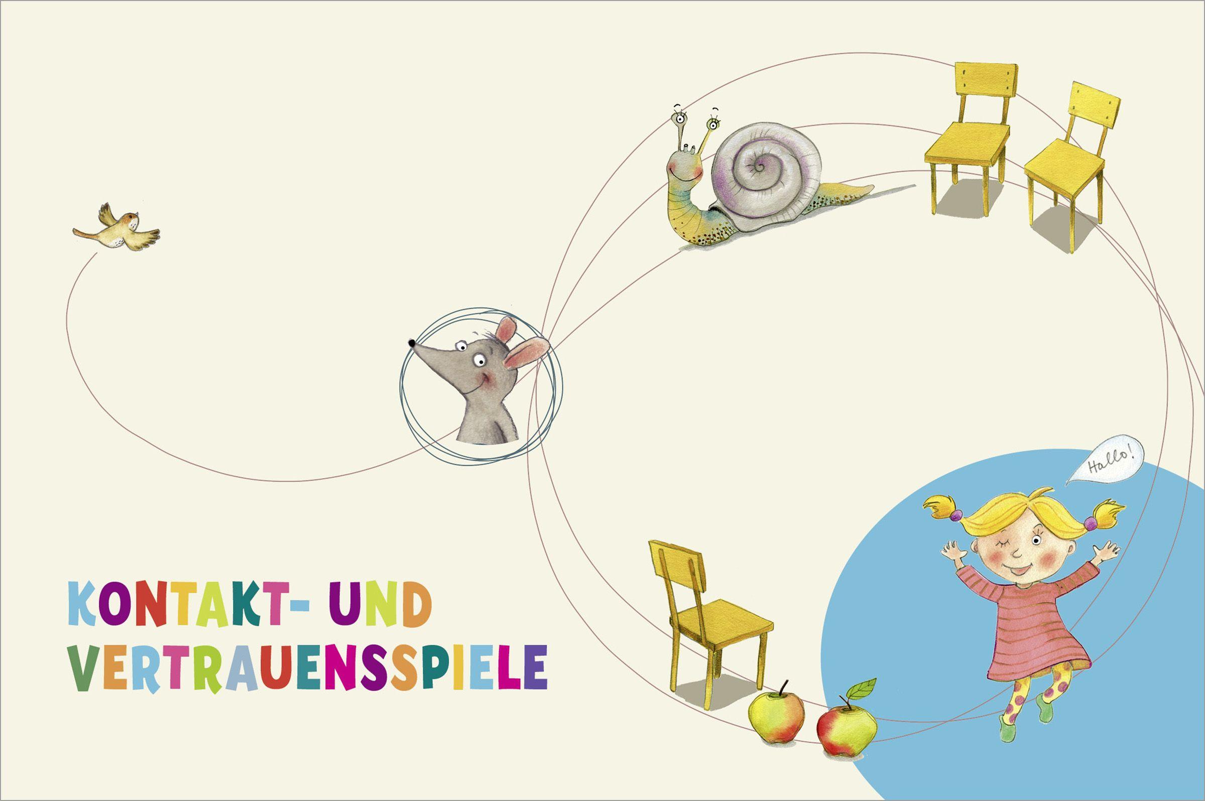 Beispielinhalt (Bild) Kreisspiele für die Kita