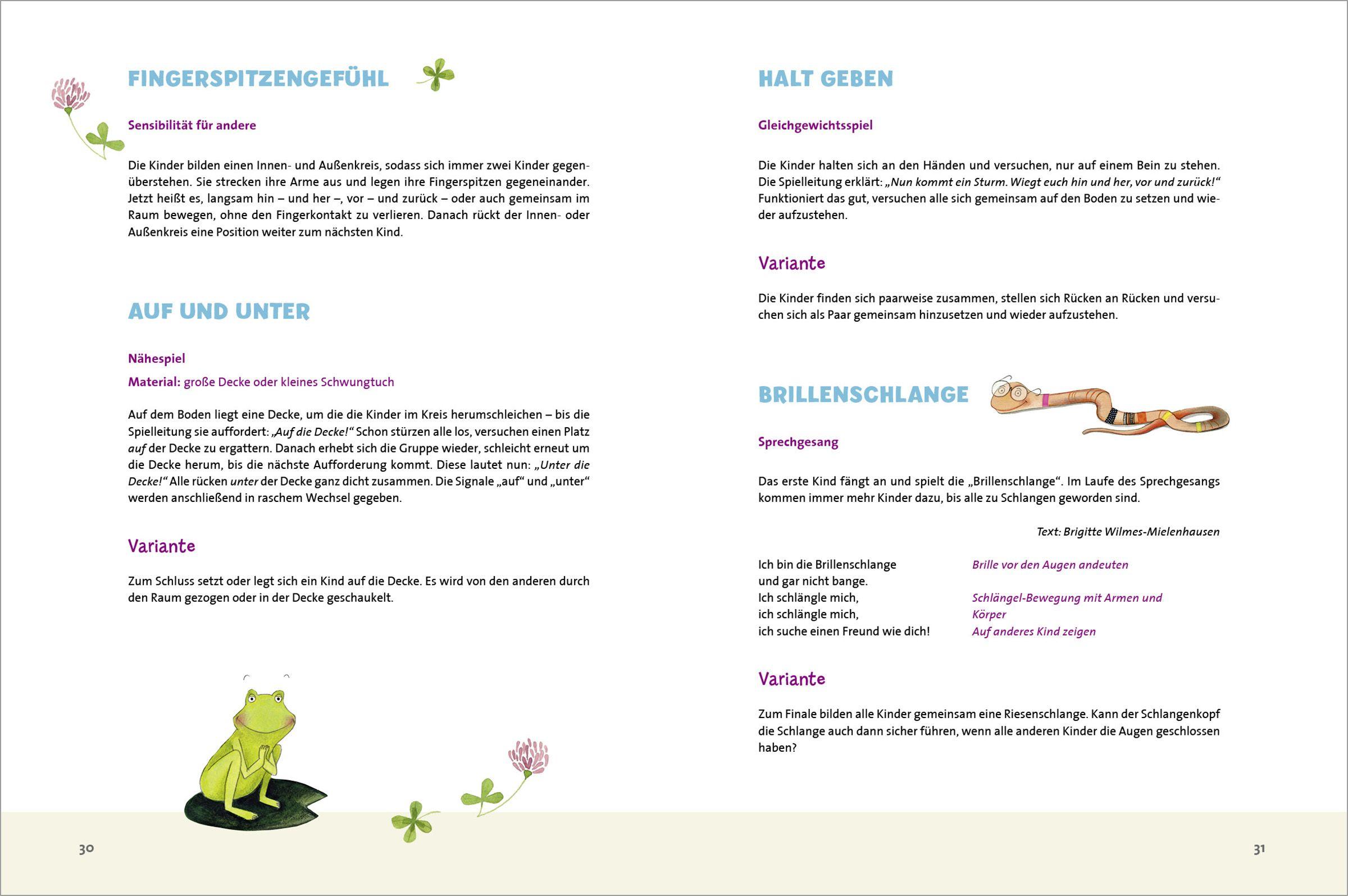 Beispielinhalt (Bild) Kreisspiele für die Kita