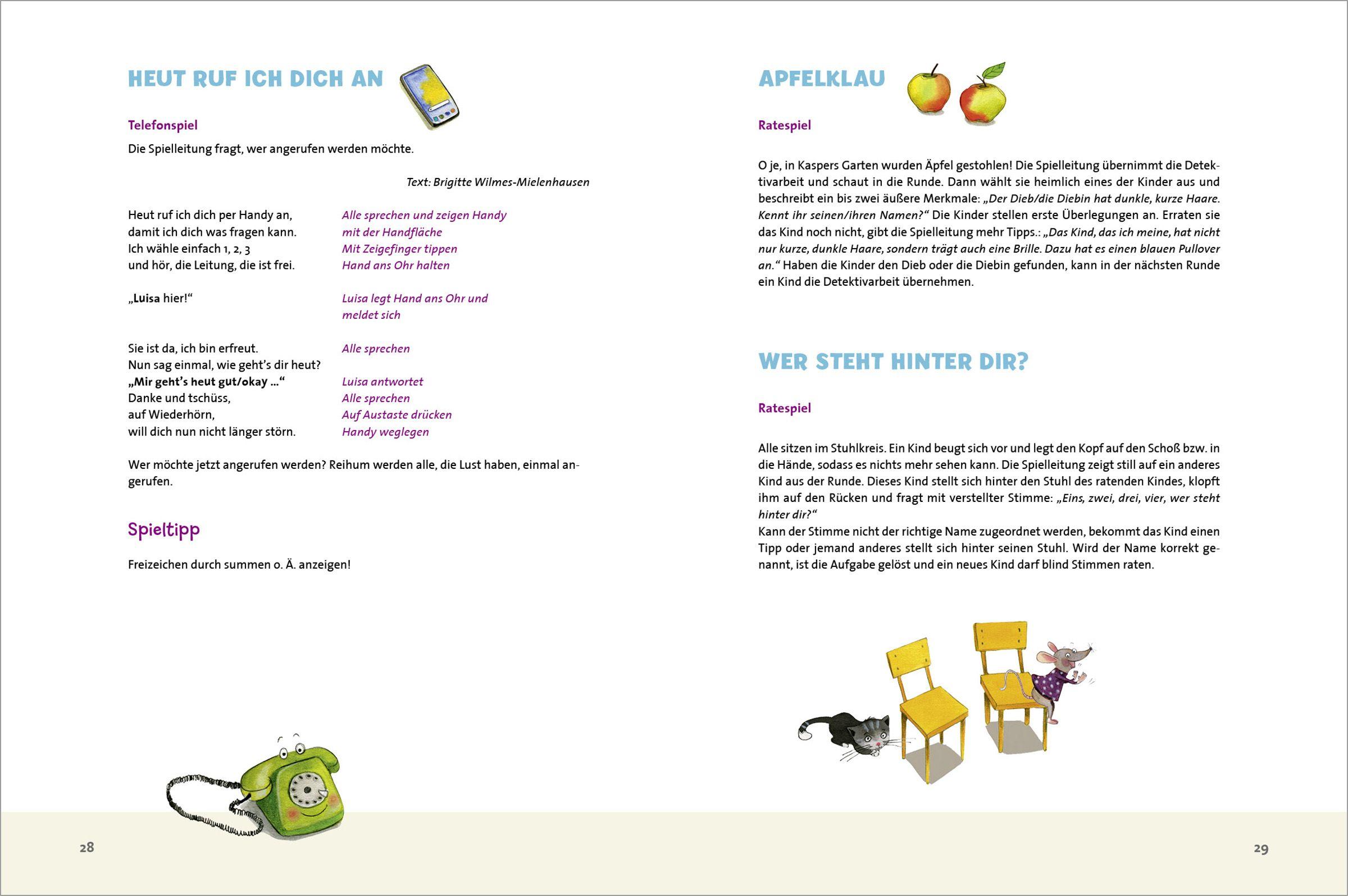 Beispielinhalt (Bild) Kreisspiele für die Kita