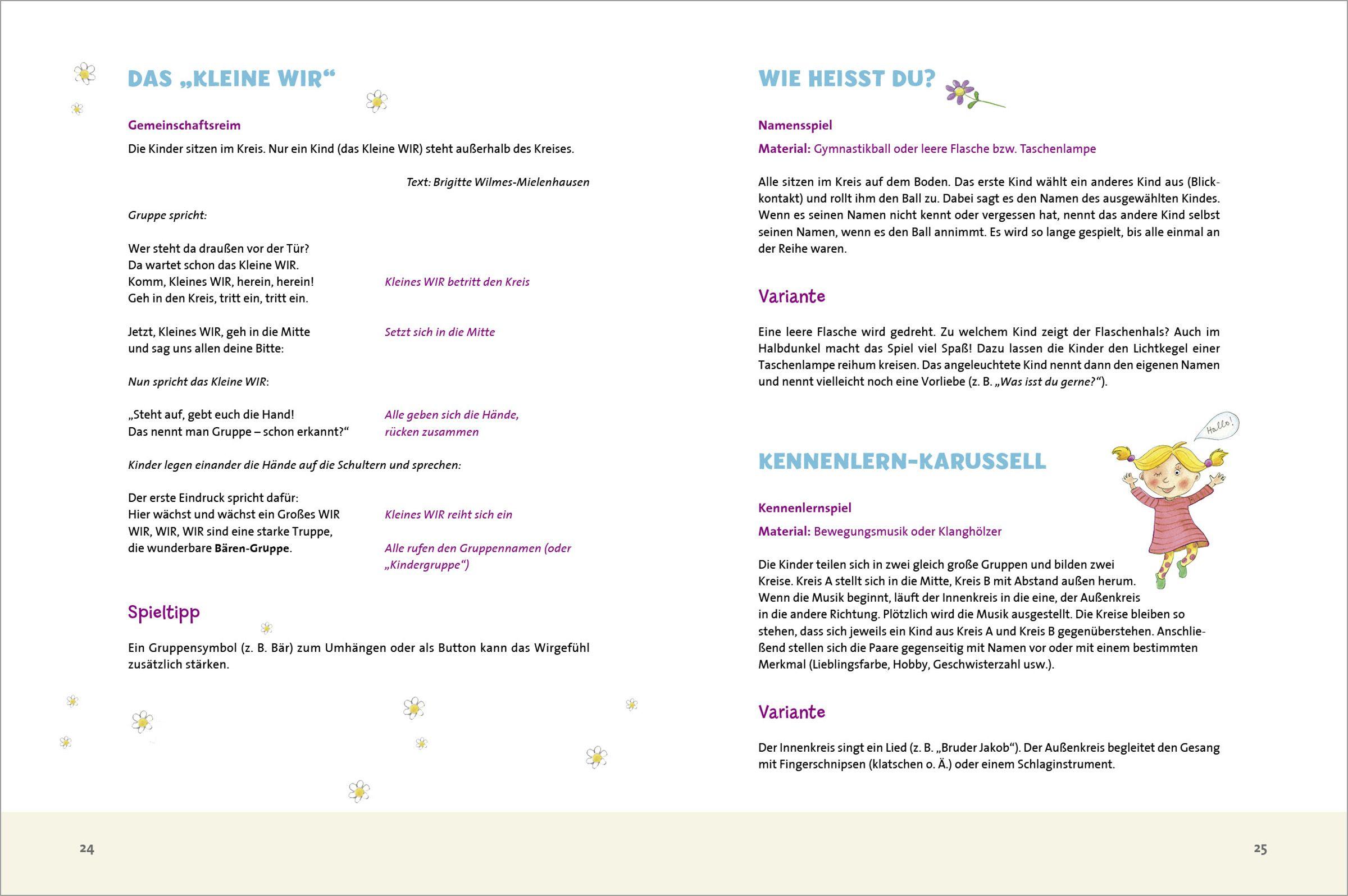 Beispielinhalt (Bild) Kreisspiele für die Kita