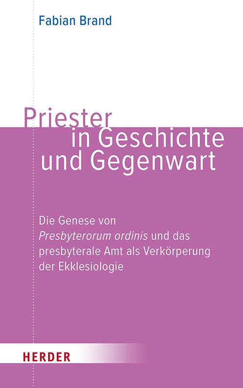 Vorderes Coverbild Priester in Geschichte und Gegenwart