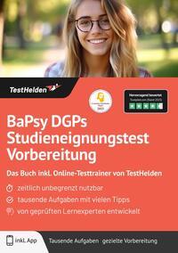 Vorderes Coverbild BaPsy DGPs Studieneignungstest Vorbereitung: Das Buch inkl. Online-Testtrainer von TestHelden
