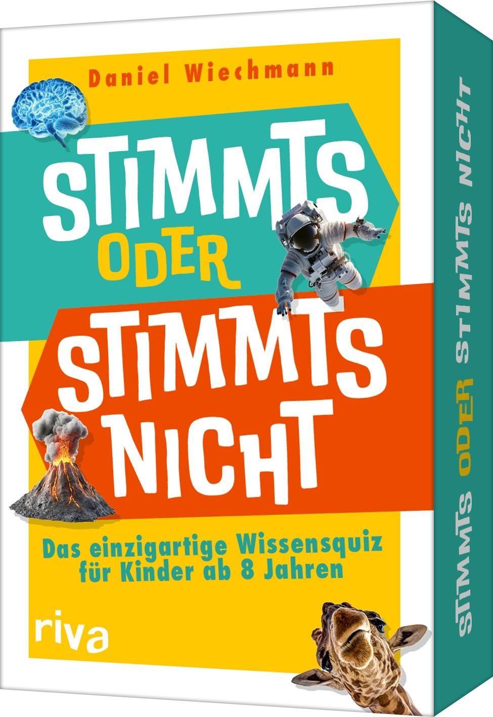 Vorderes Coverbild Stimmts oder stimmts nicht? - Das einzigartige Wissensquiz für Kinder ab 8 Jahren