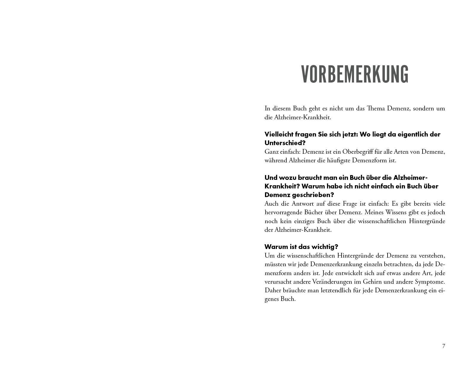 Beispielinhalt (Bild) Das schwindende Gehirn