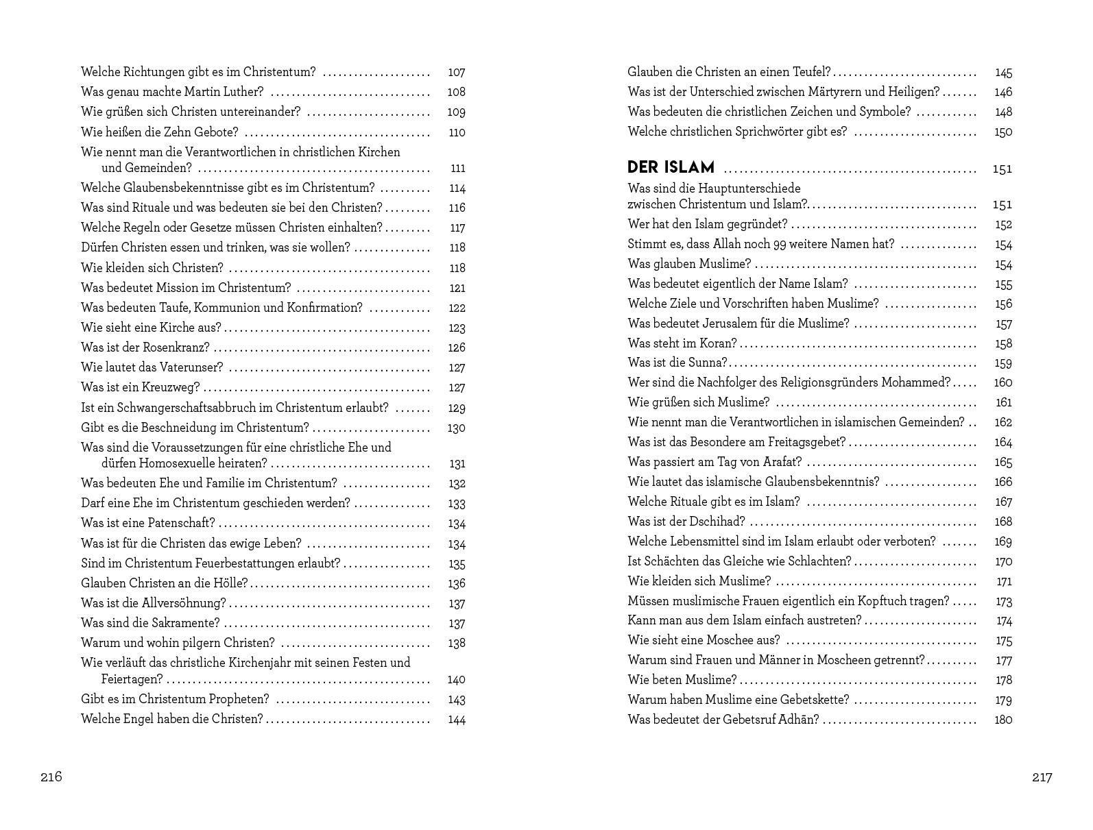 Beispielinhalt (Bild) Erklärs mir, als wäre ich 5 - Religion