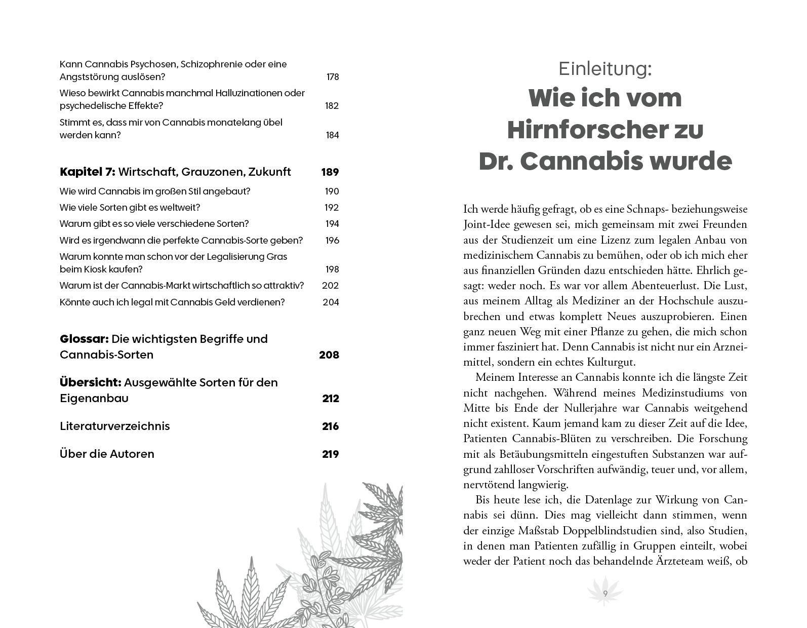 Beispielinhalt (Bild) Alles rund um Cannabis