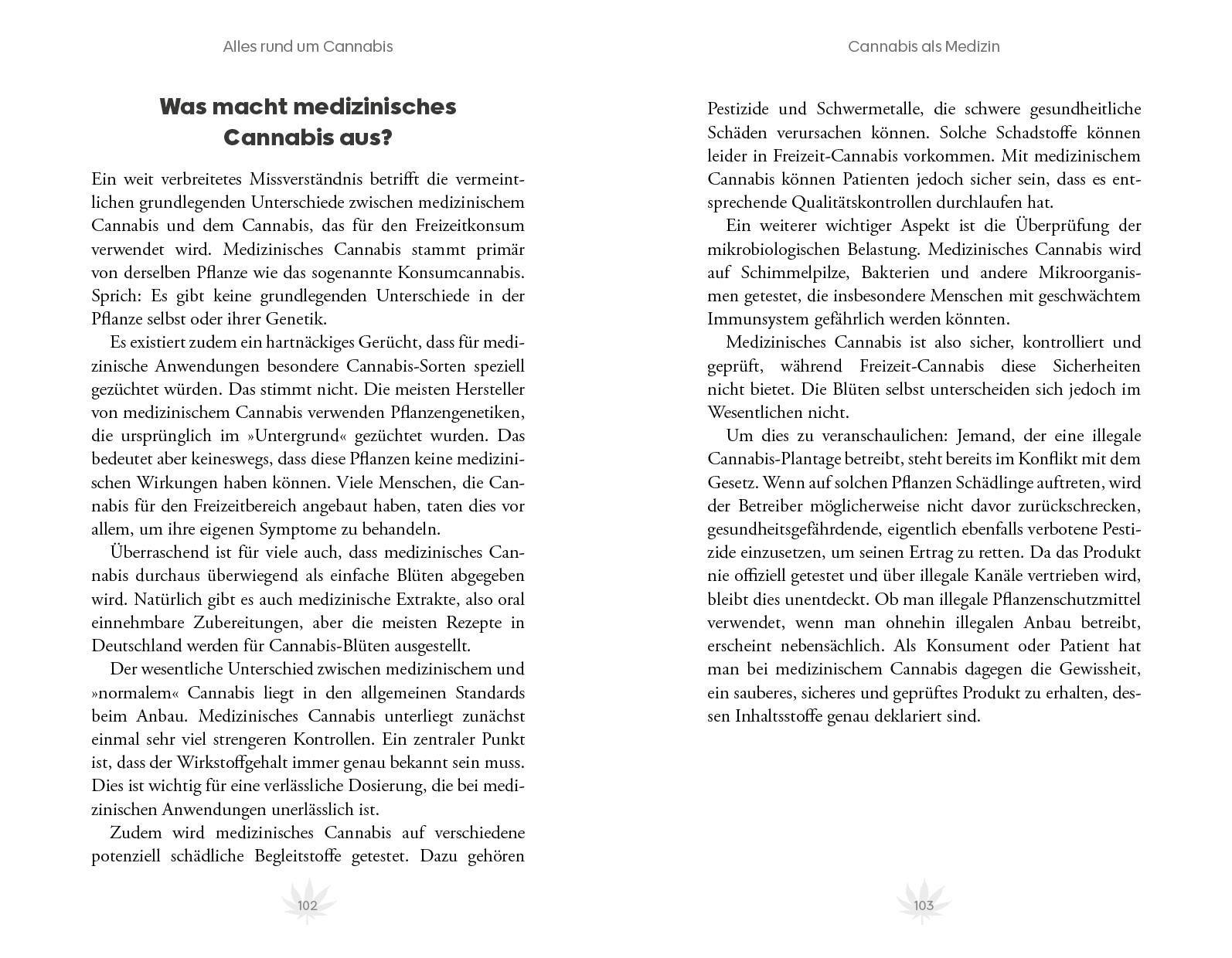 Beispielinhalt (Bild) Alles rund um Cannabis