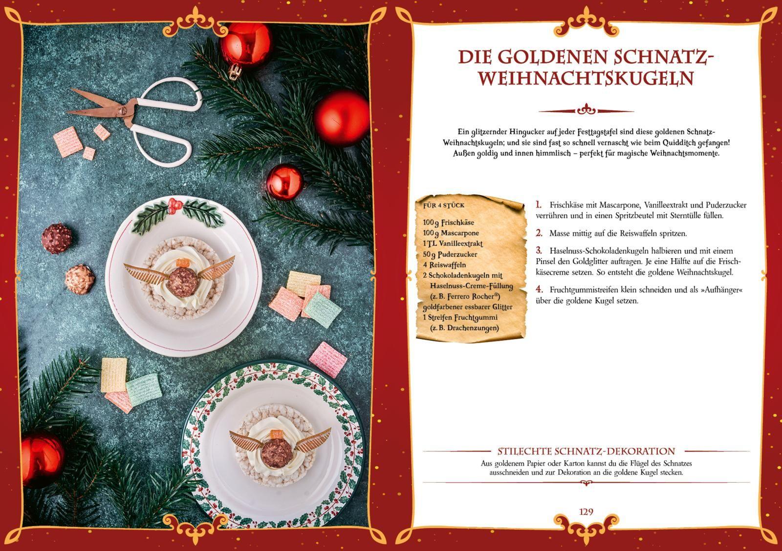 Beispielinhalt (Bild) Feste feiern für Potter-Fans - Das Koch- und Backbuch