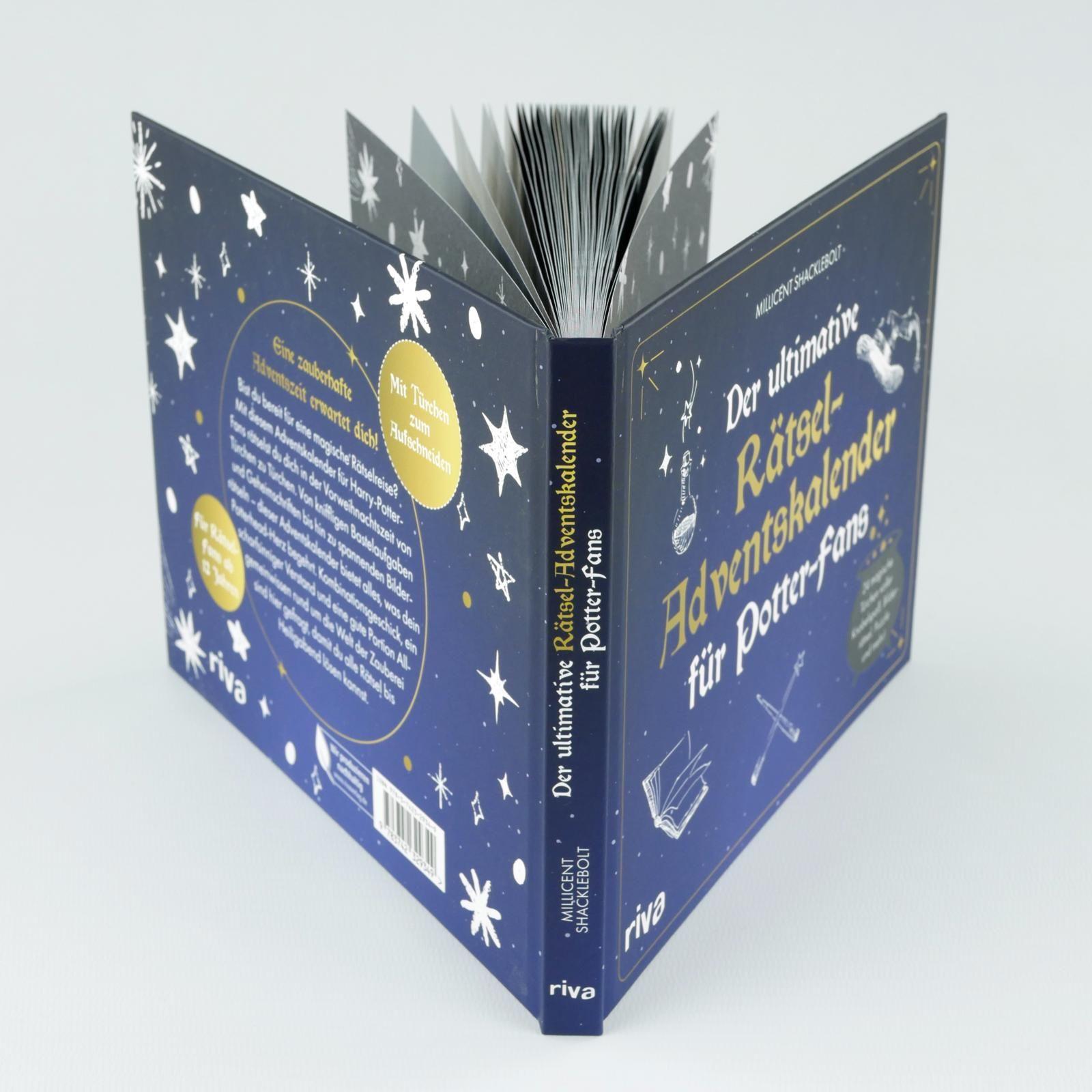 Beispielinhalt (Bild) Der ultimative Rätsel-Adventskalender für Potter-Fans