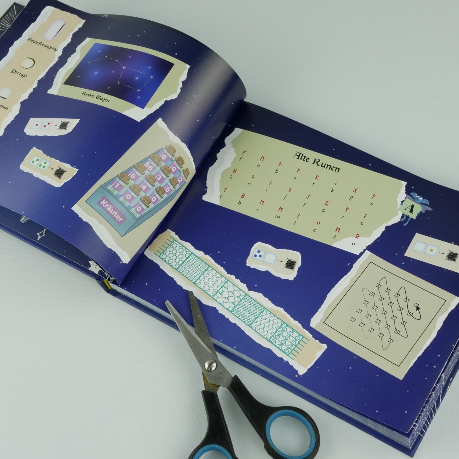 Beispielinhalt (Bild) Der ultimative Rätsel-Adventskalender für Potter-Fans