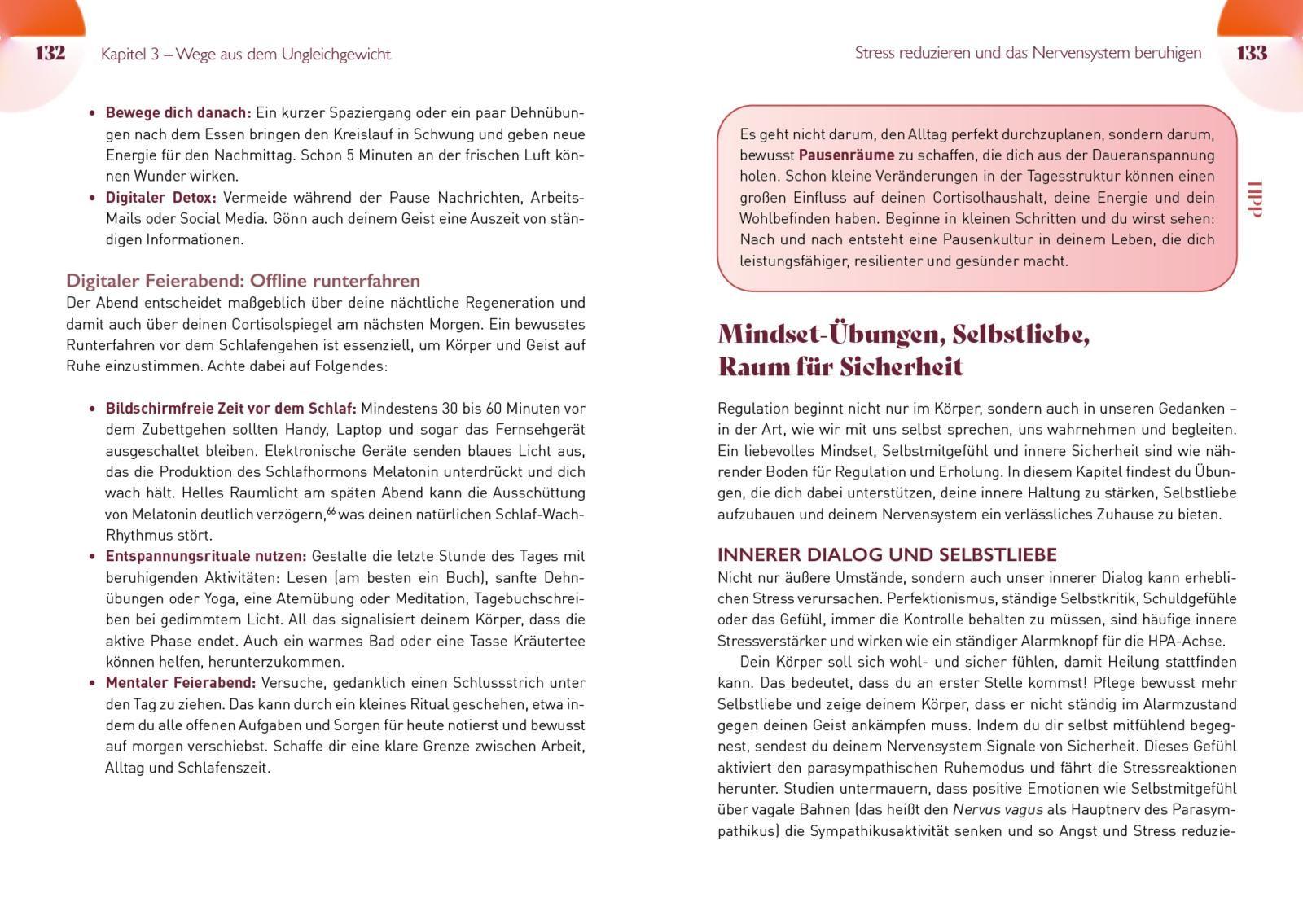 Beispielinhalt (Bild) Die Cortisol-Formel