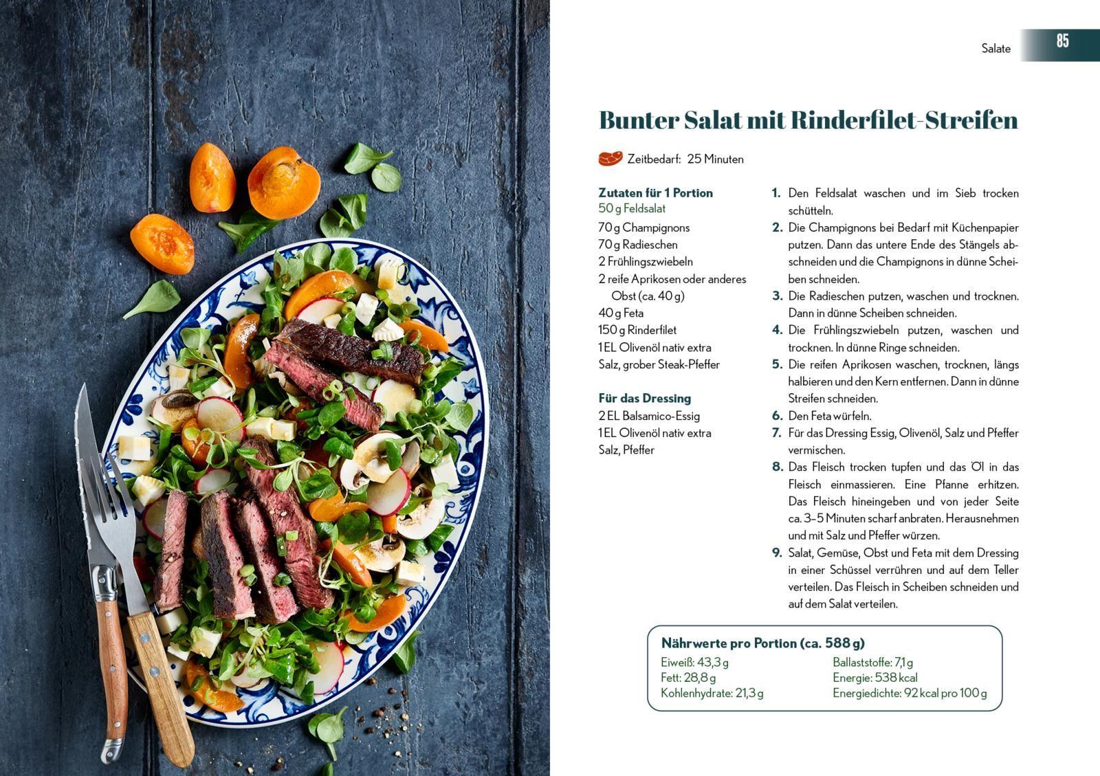 Beispielinhalt (Bild) Anti-Bauchfett-Formel - Das Kochbuch